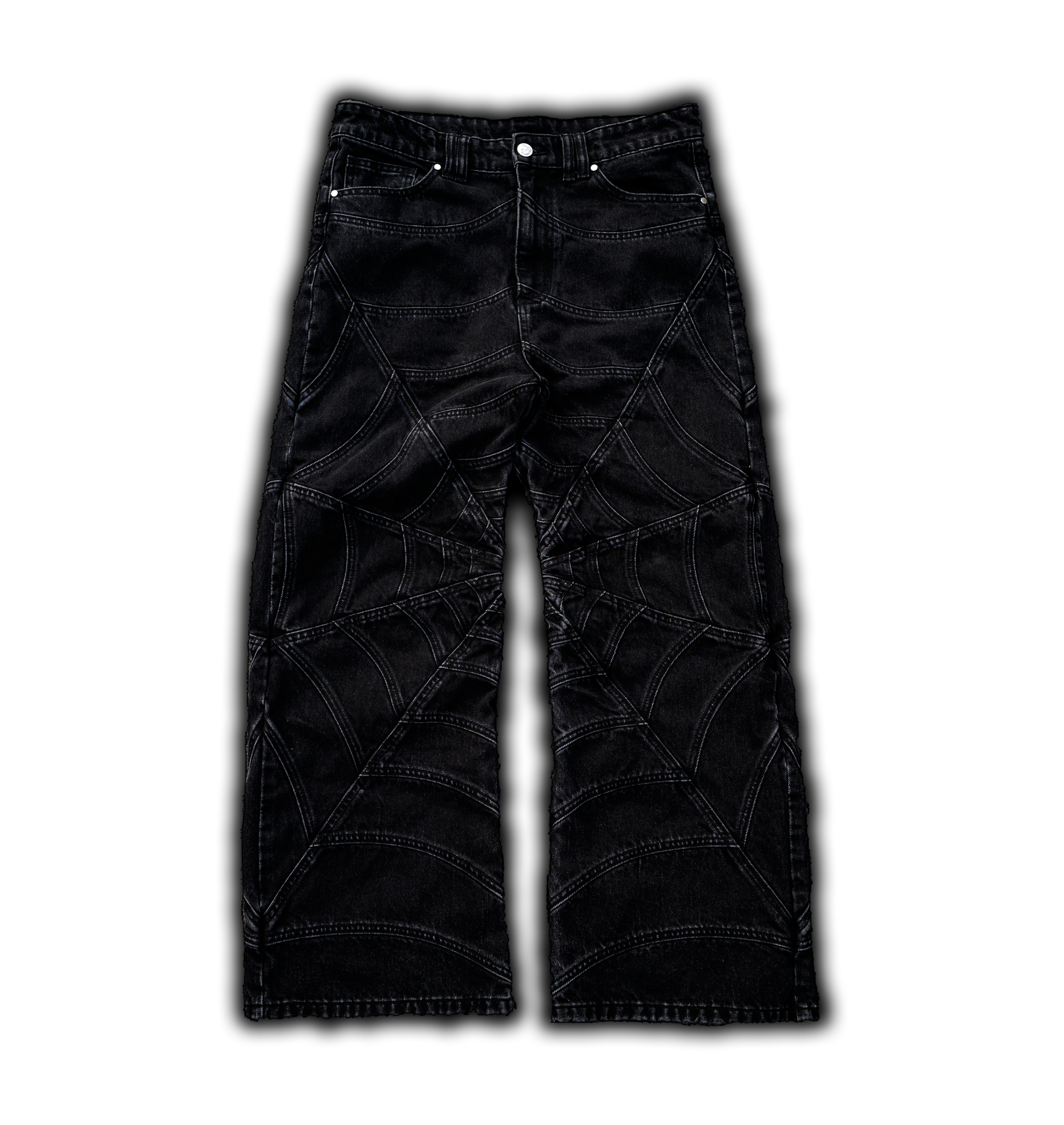 Elixir SpiderWeb Black Seams Jeans