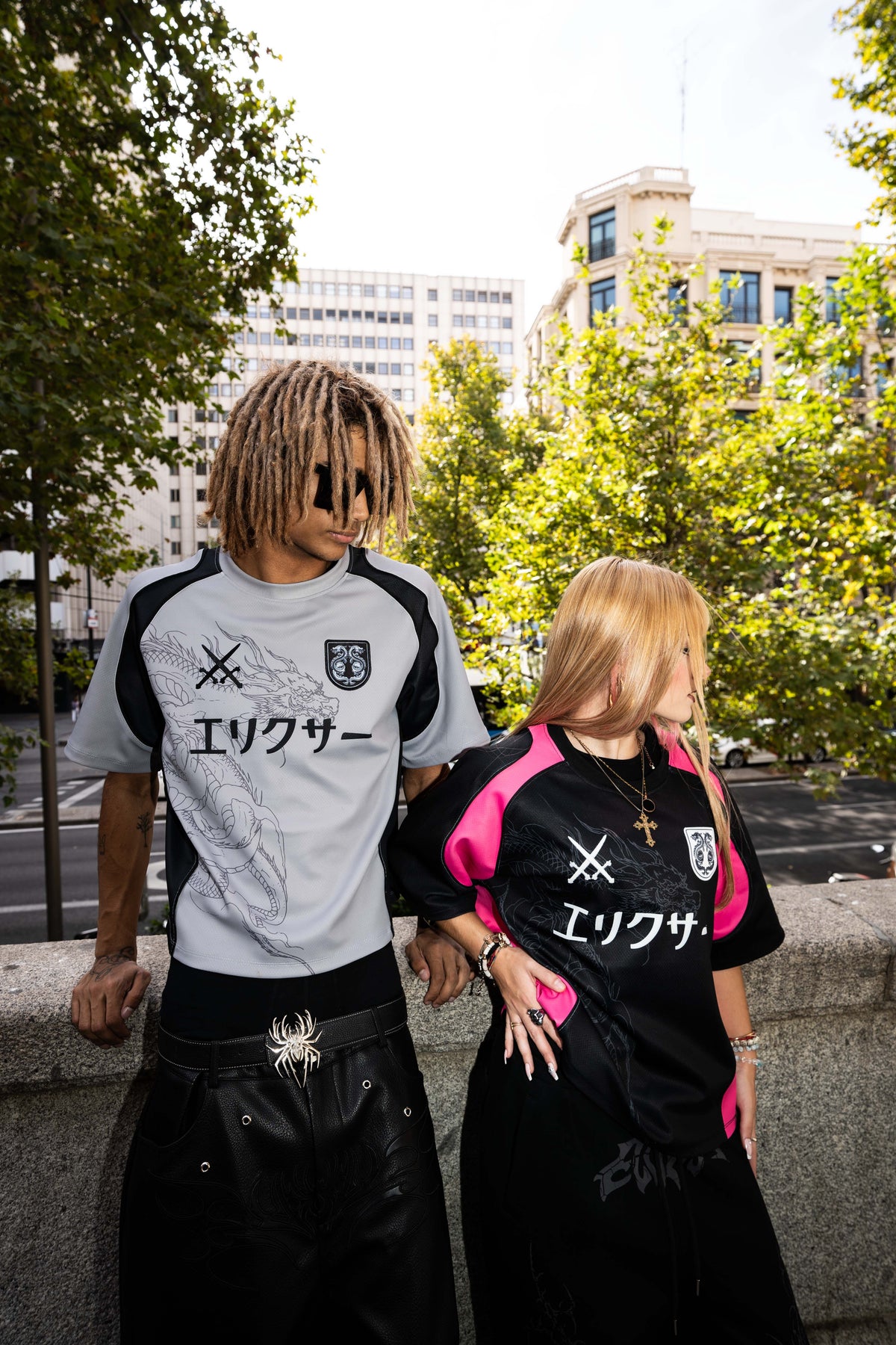Elixir Japan Gray Football Jersey
