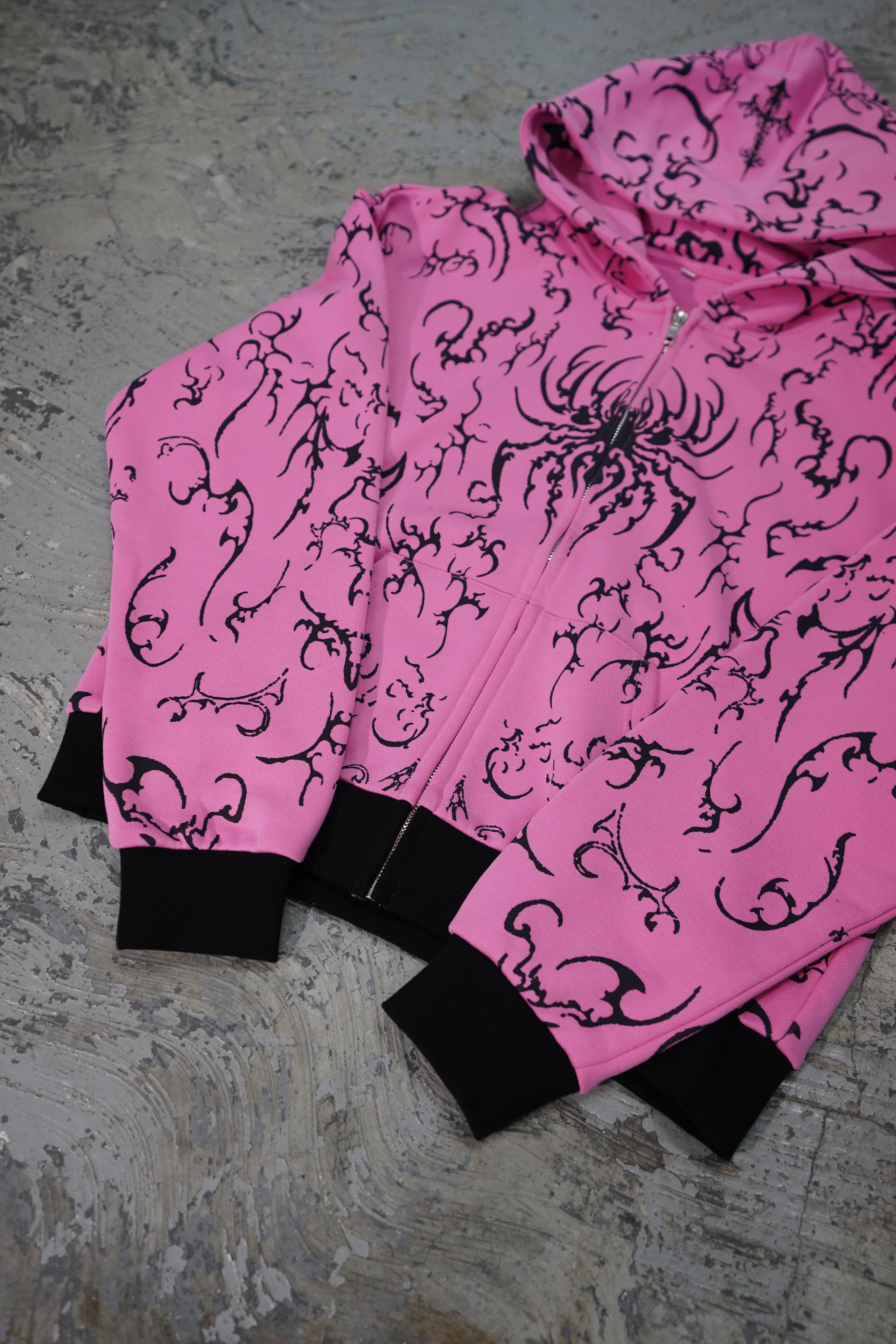 Elixir Tribal Pink Hoodie