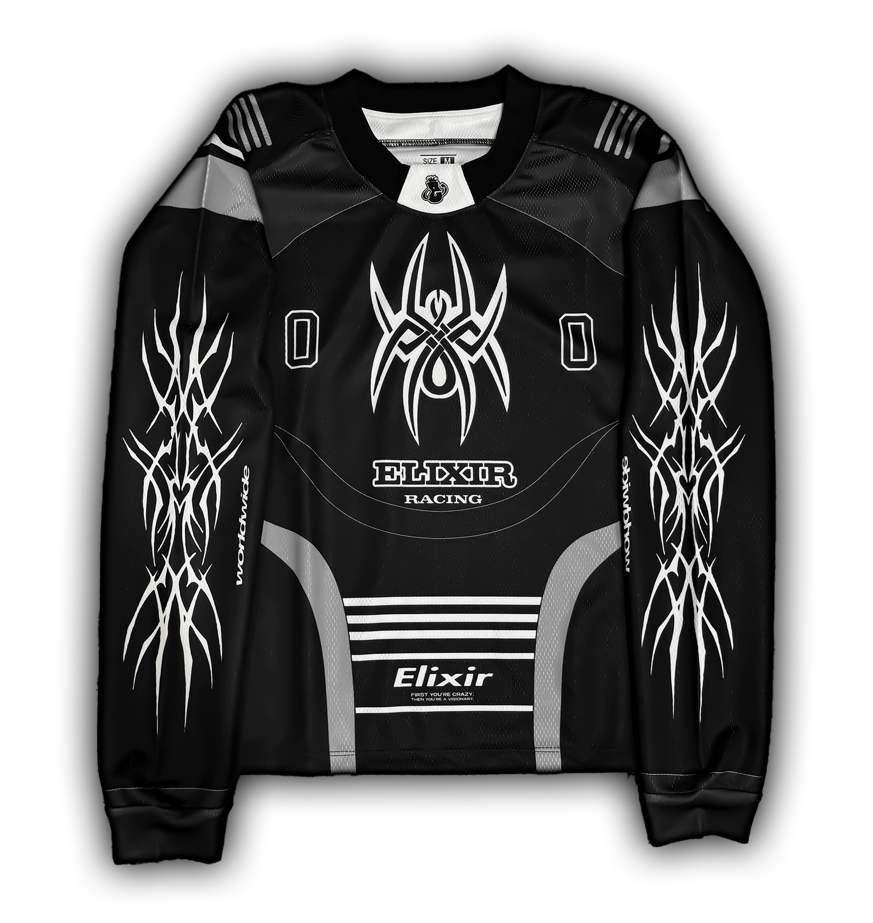 Elixir Racing Motocross Black Jersey