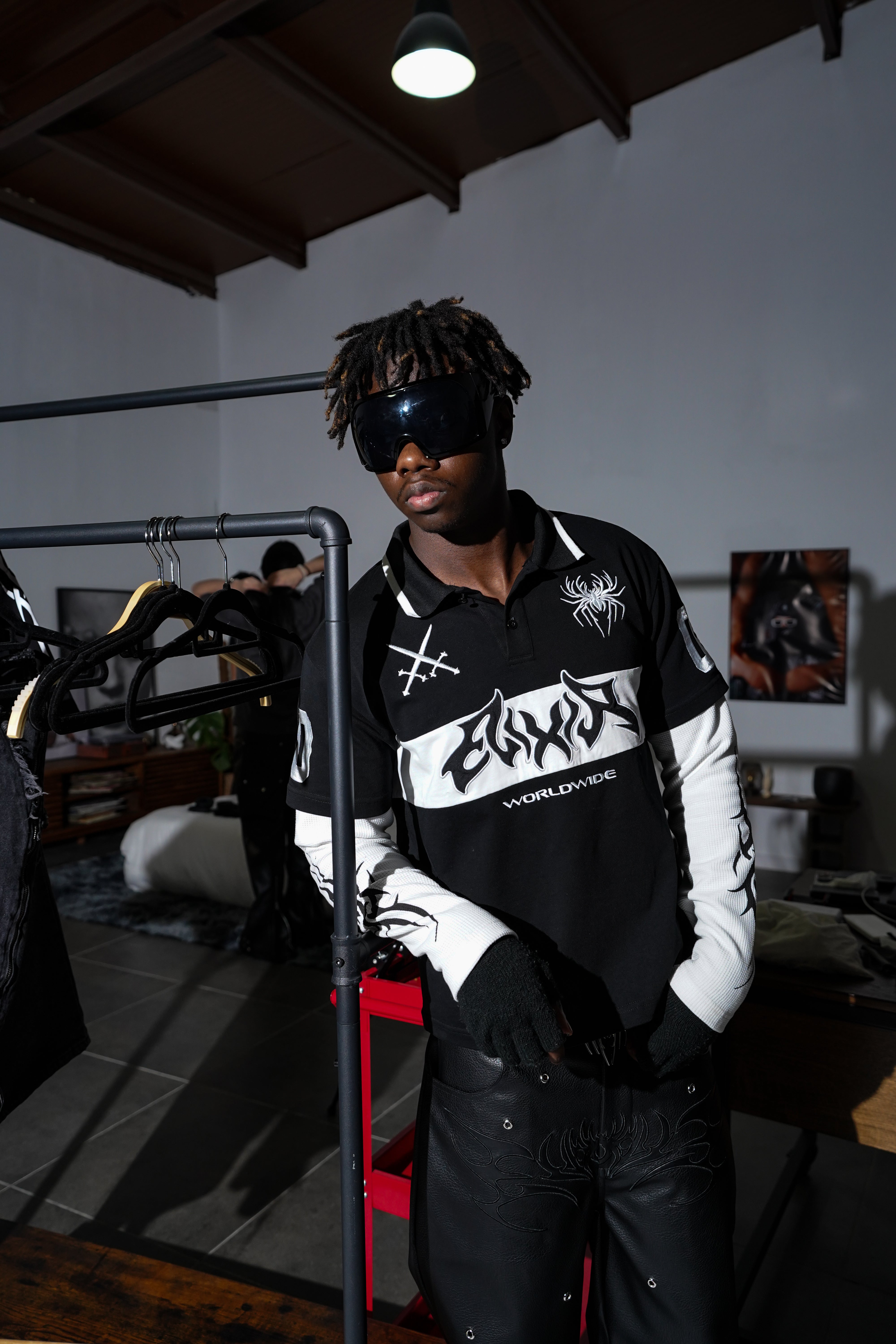 Elixir 00 Black Tribal Polo