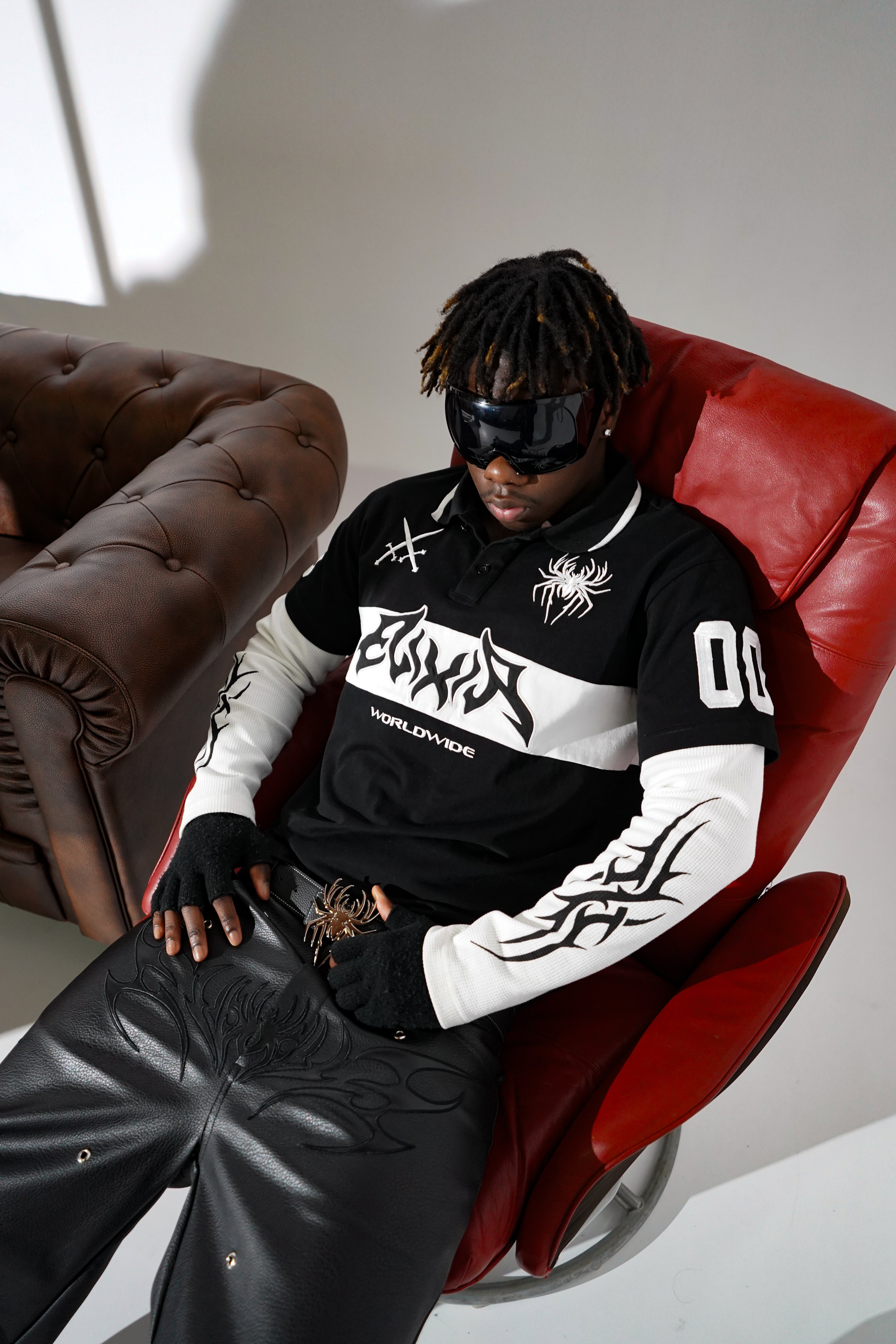 Elixir 00 Black Tribal Polo
