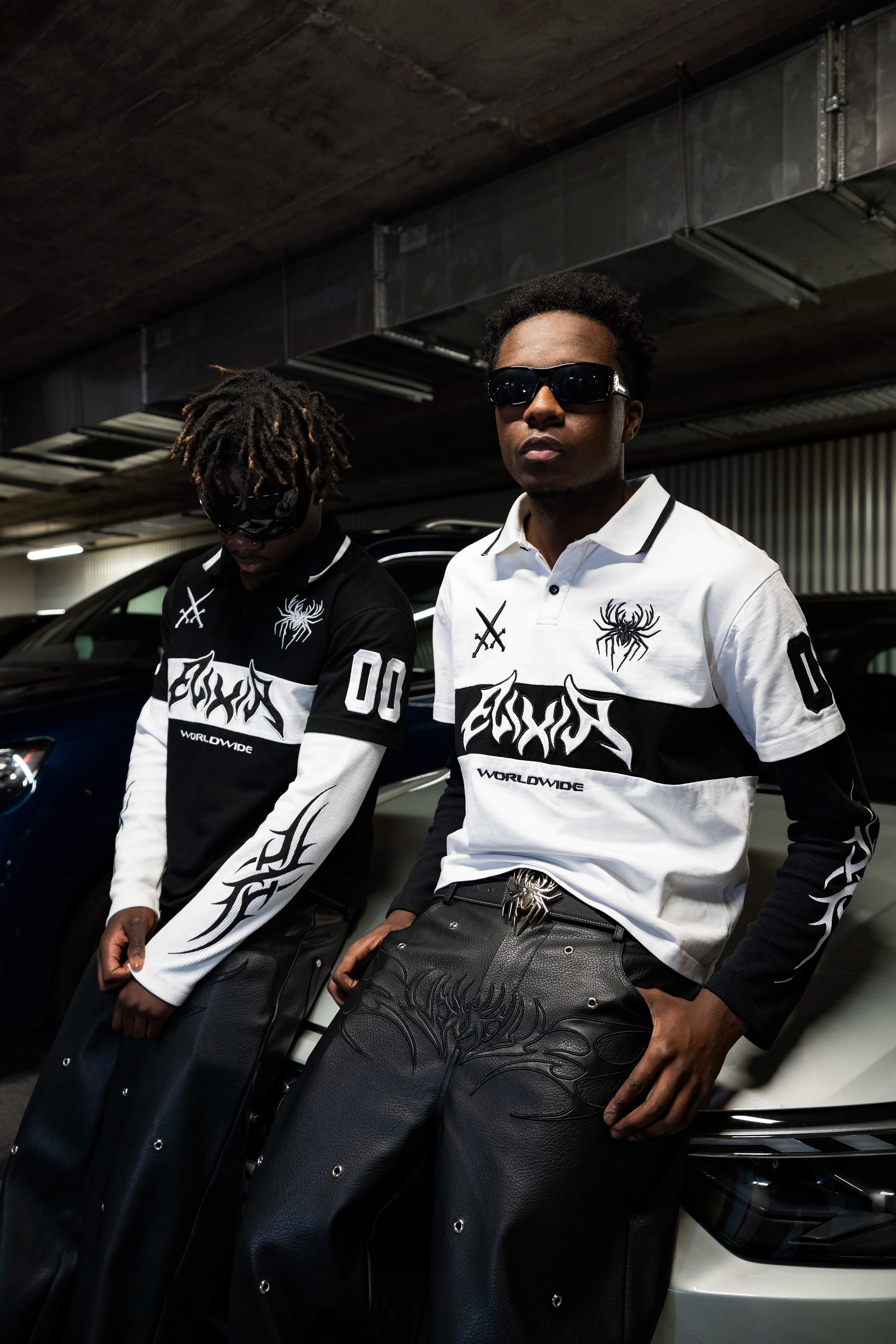 Elixir 00 White Tribal Polo