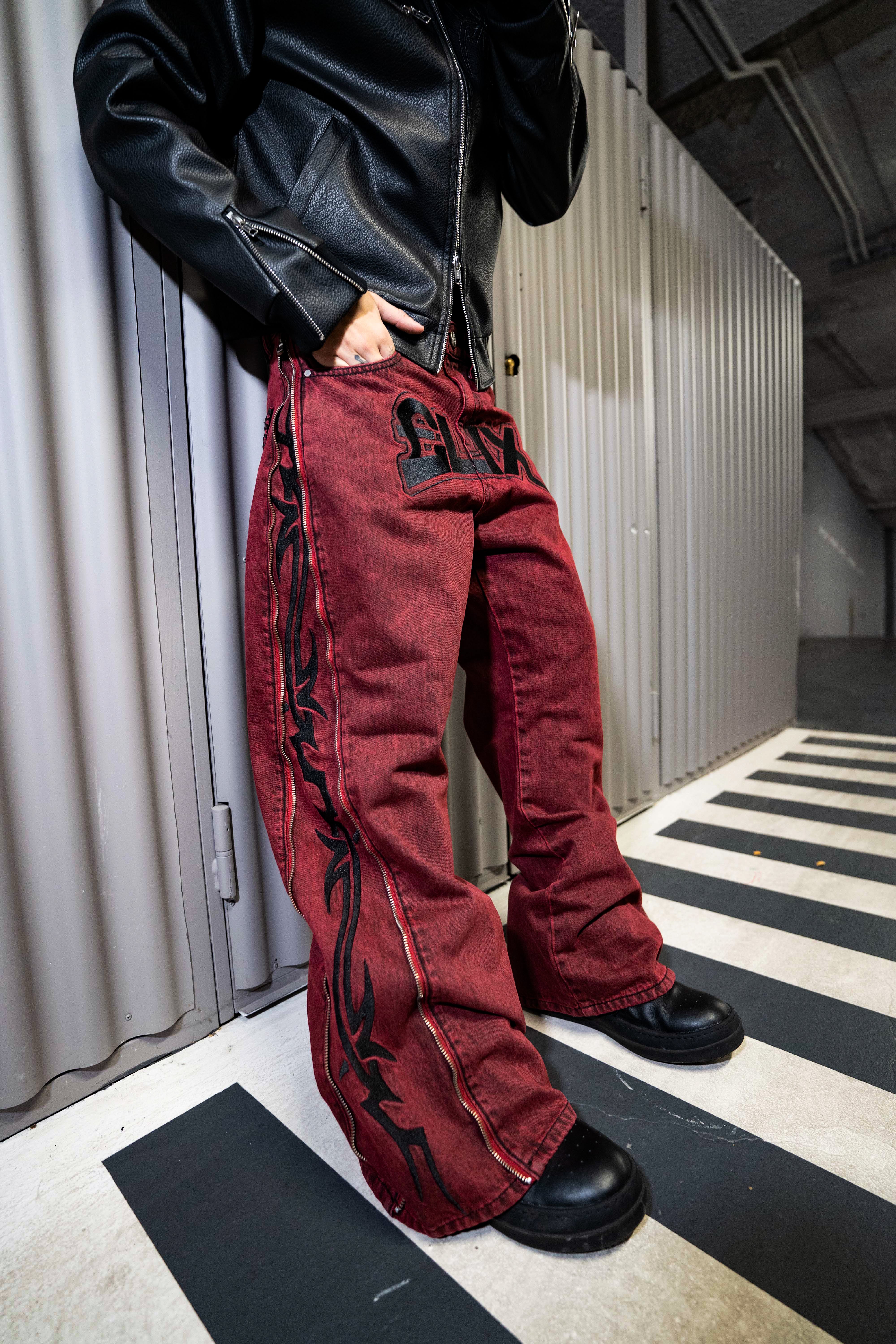 Elixir Tribal Red Jeans