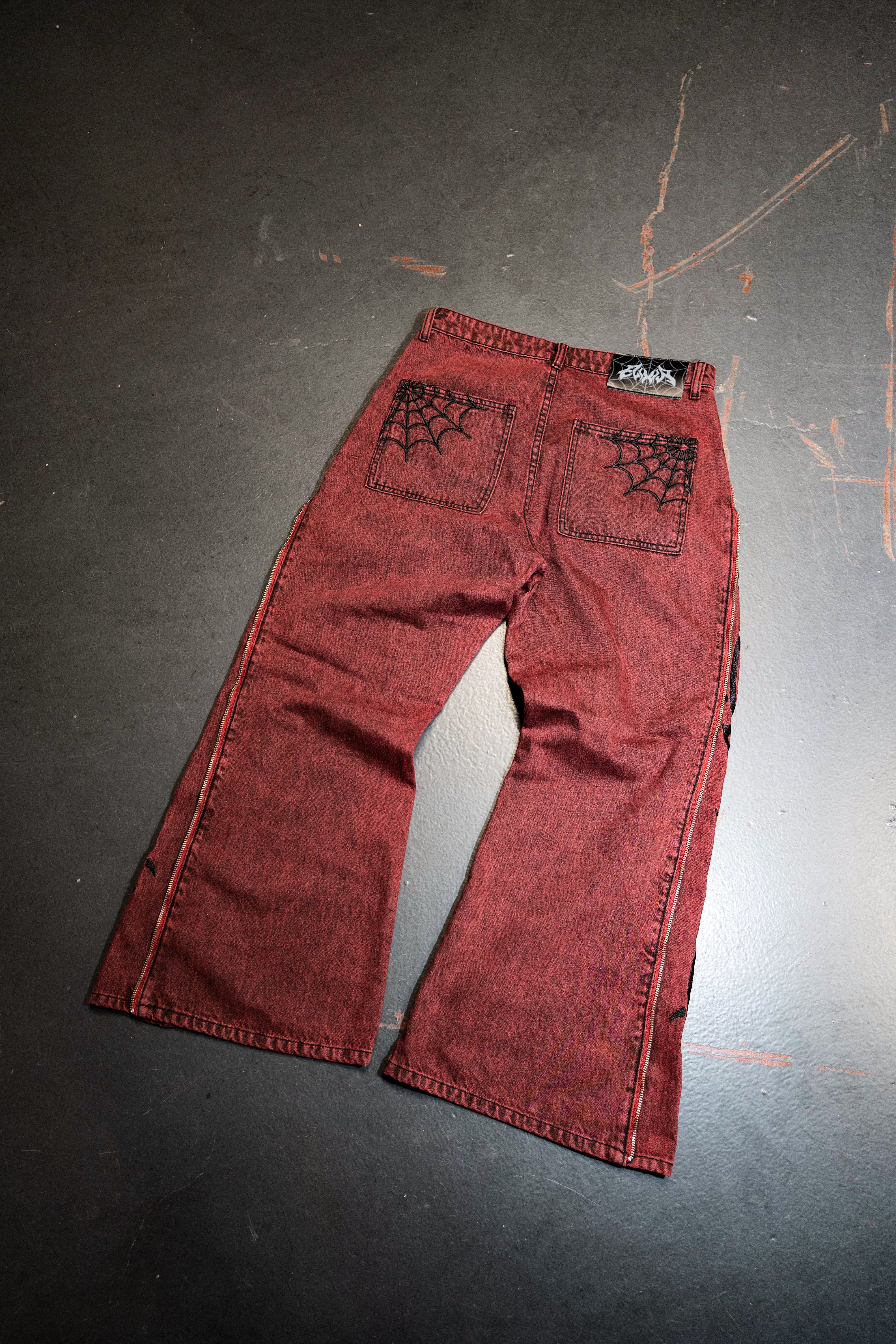 Elixir Tribal Red Jeans