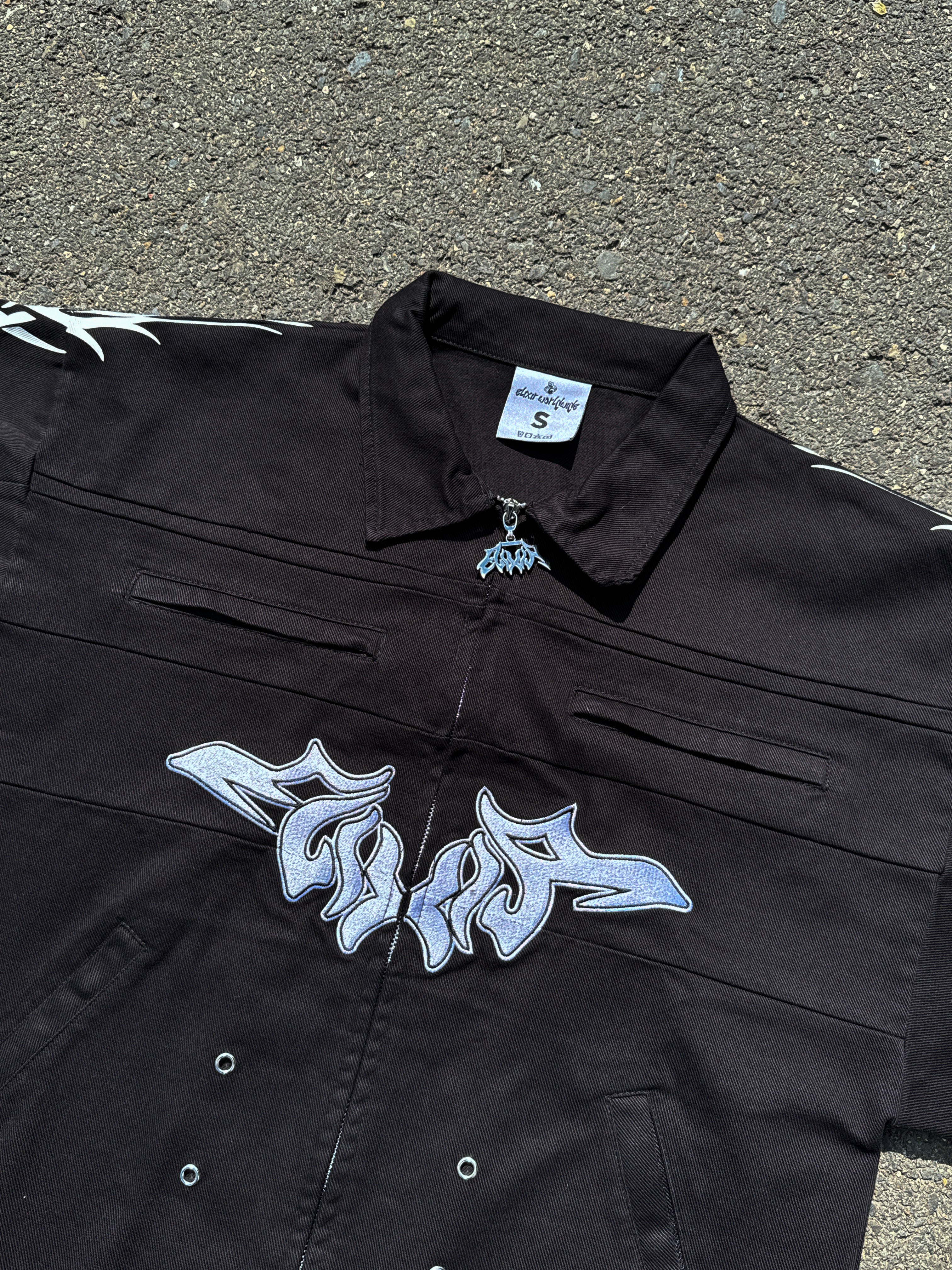 Elixir Black Worker Tee