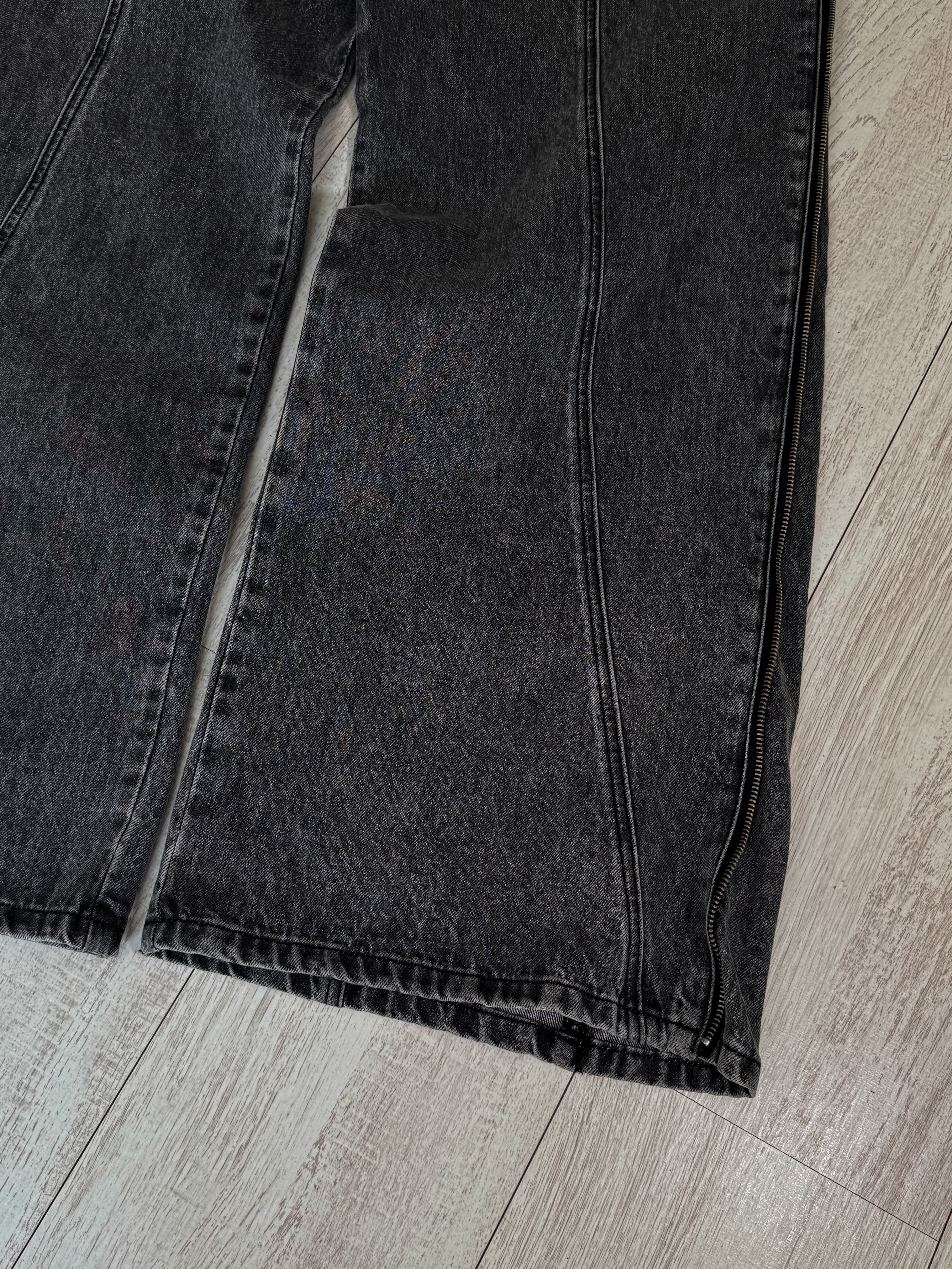 Elixir Gray Winter Denim Set Jeans