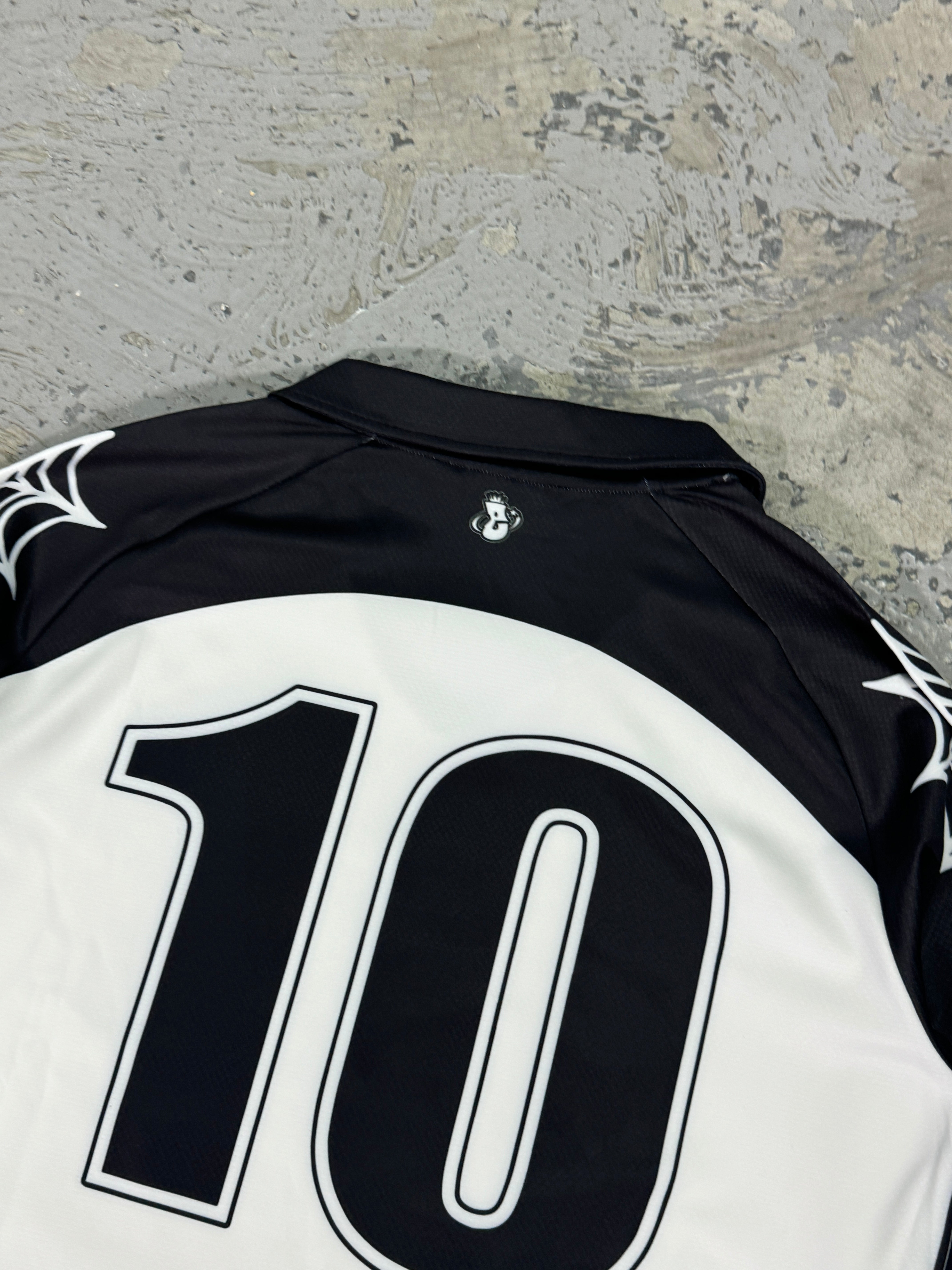 Elixir 10 White Long-Sleeve Football Jersey