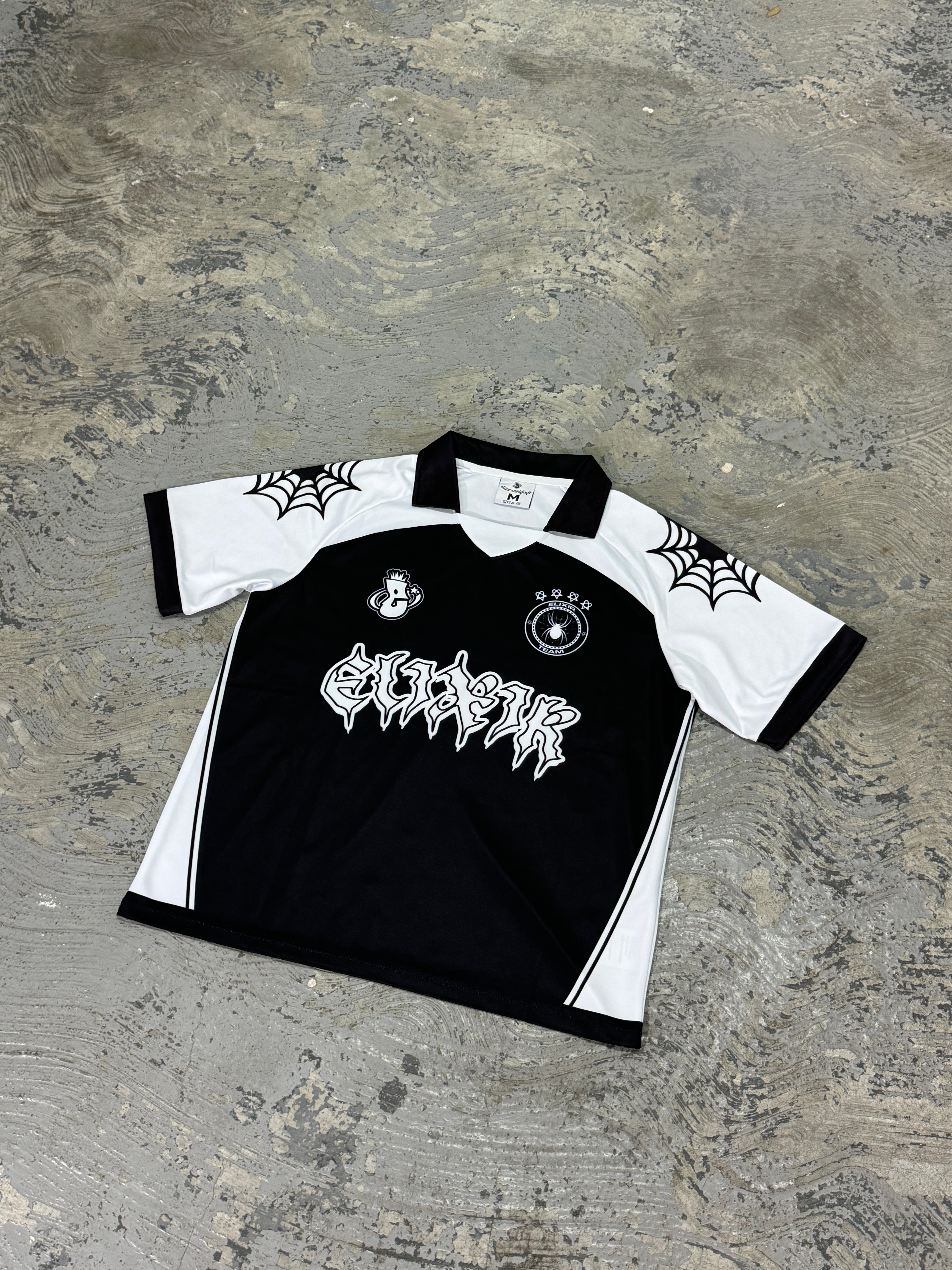 Elixir 10 Black Football Jersey