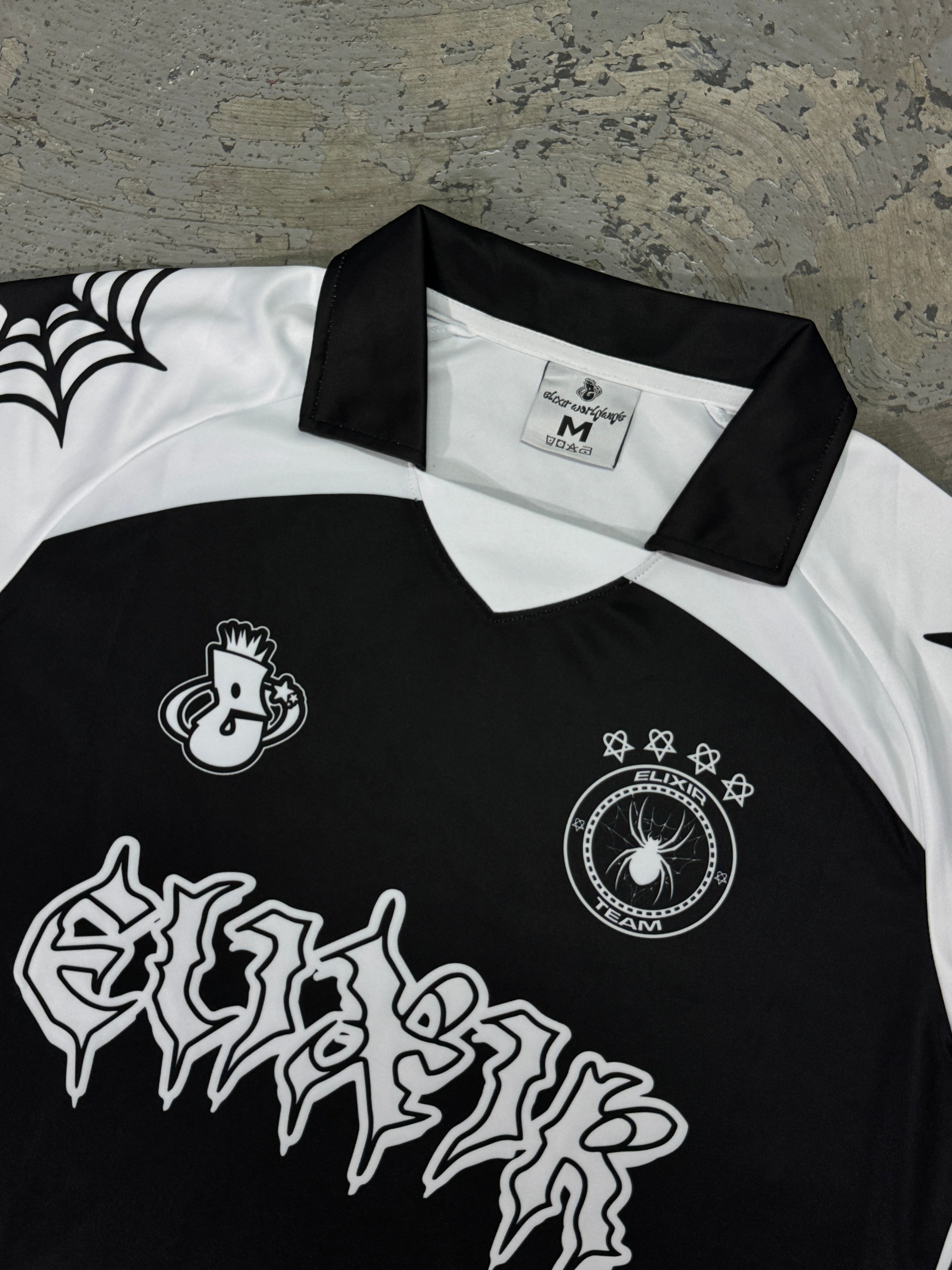 Elixir 10 Black Football Jersey