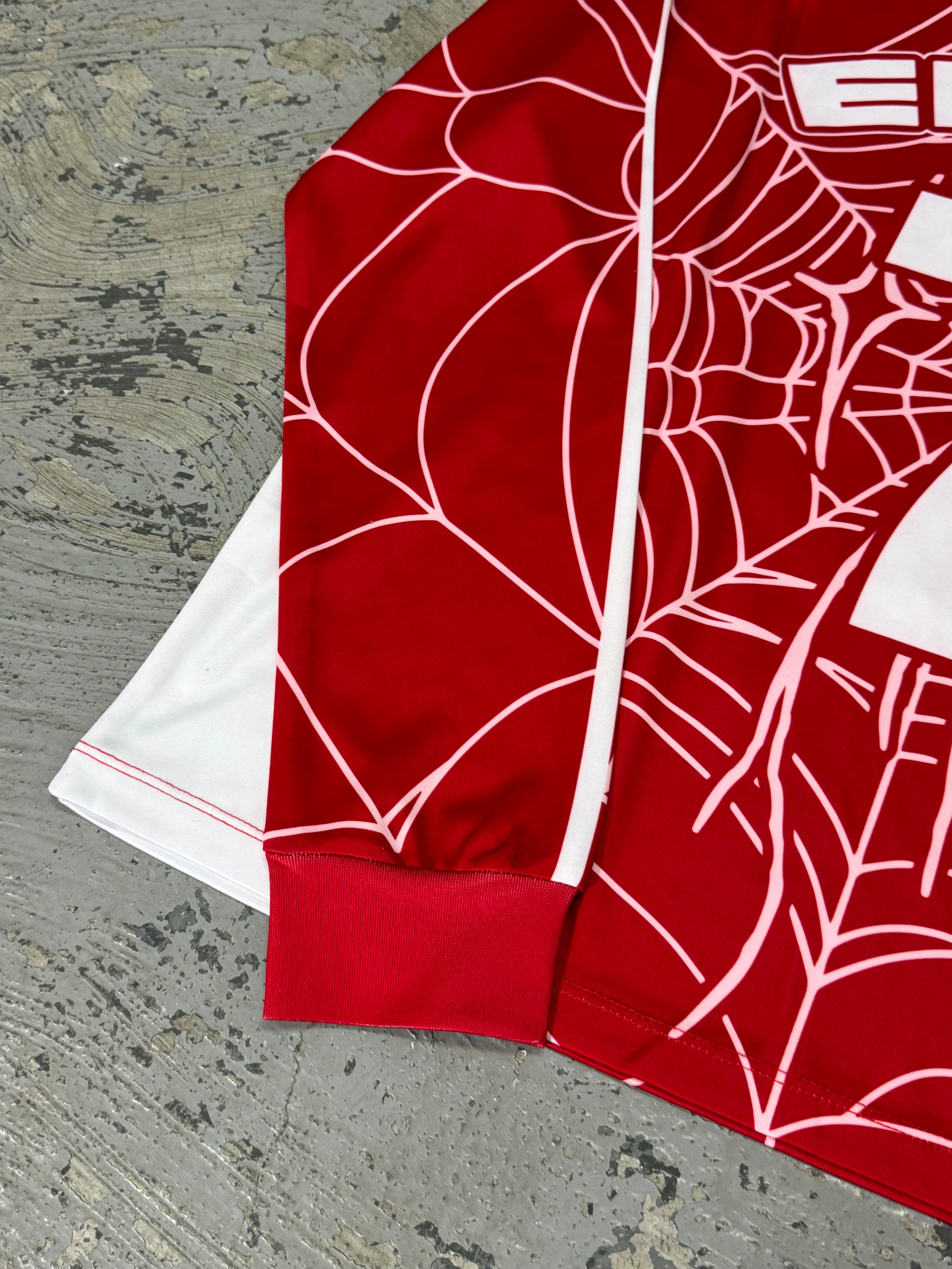 Elixir Spider Red - White Football T-Shirt