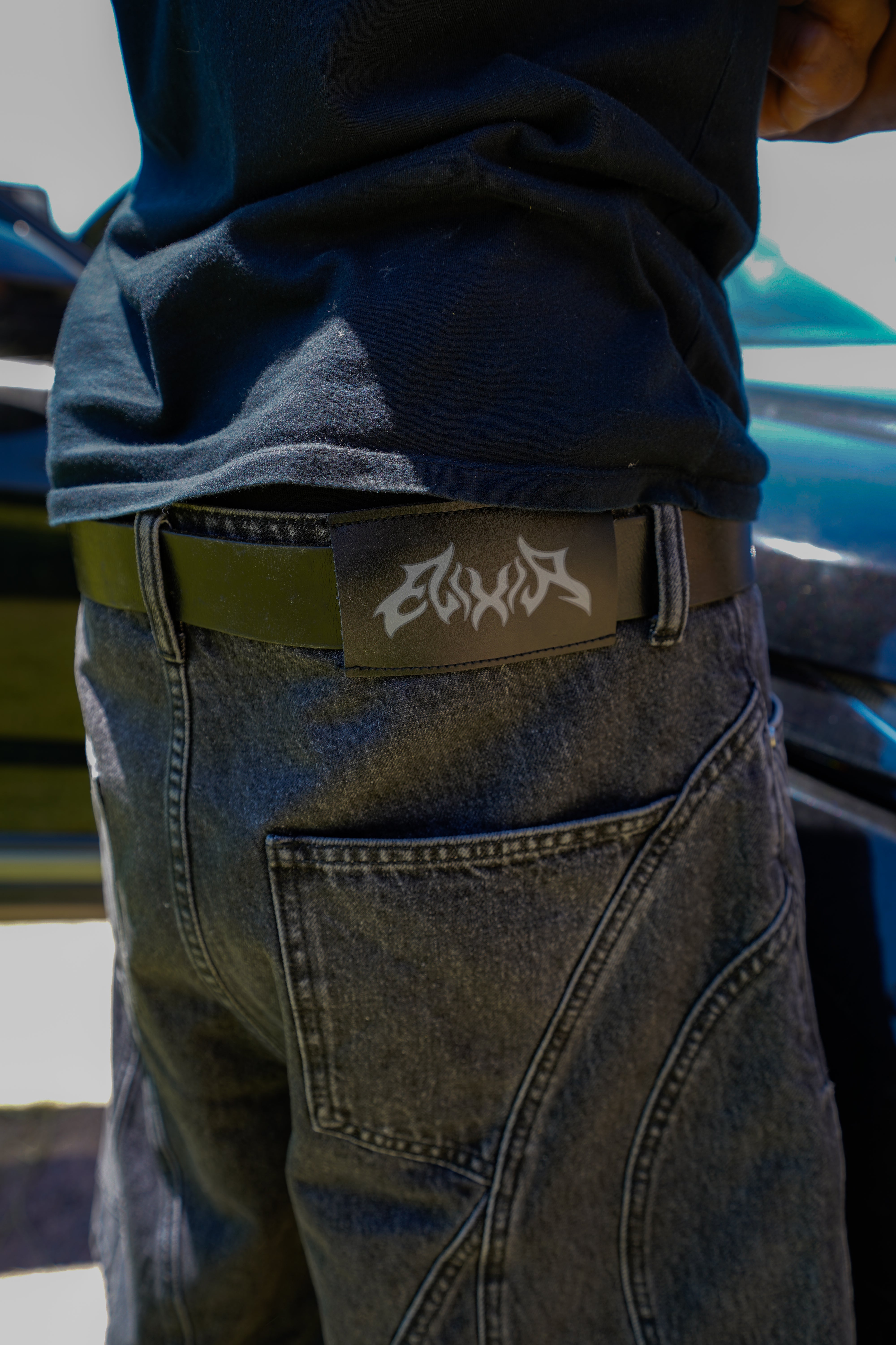 Elixir Gray Rare Pockets Jorts