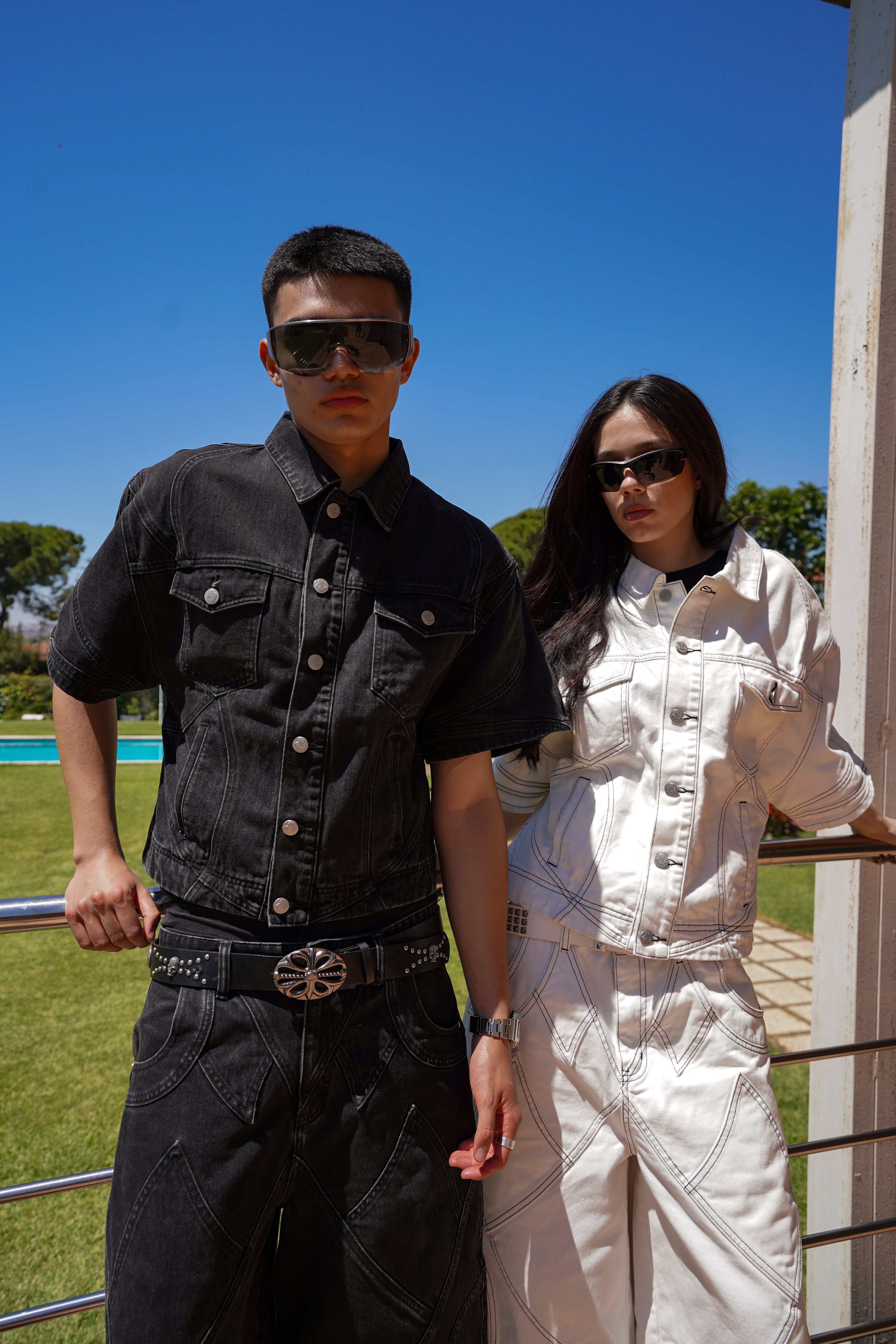 Elixir Black Denim Set JACKET