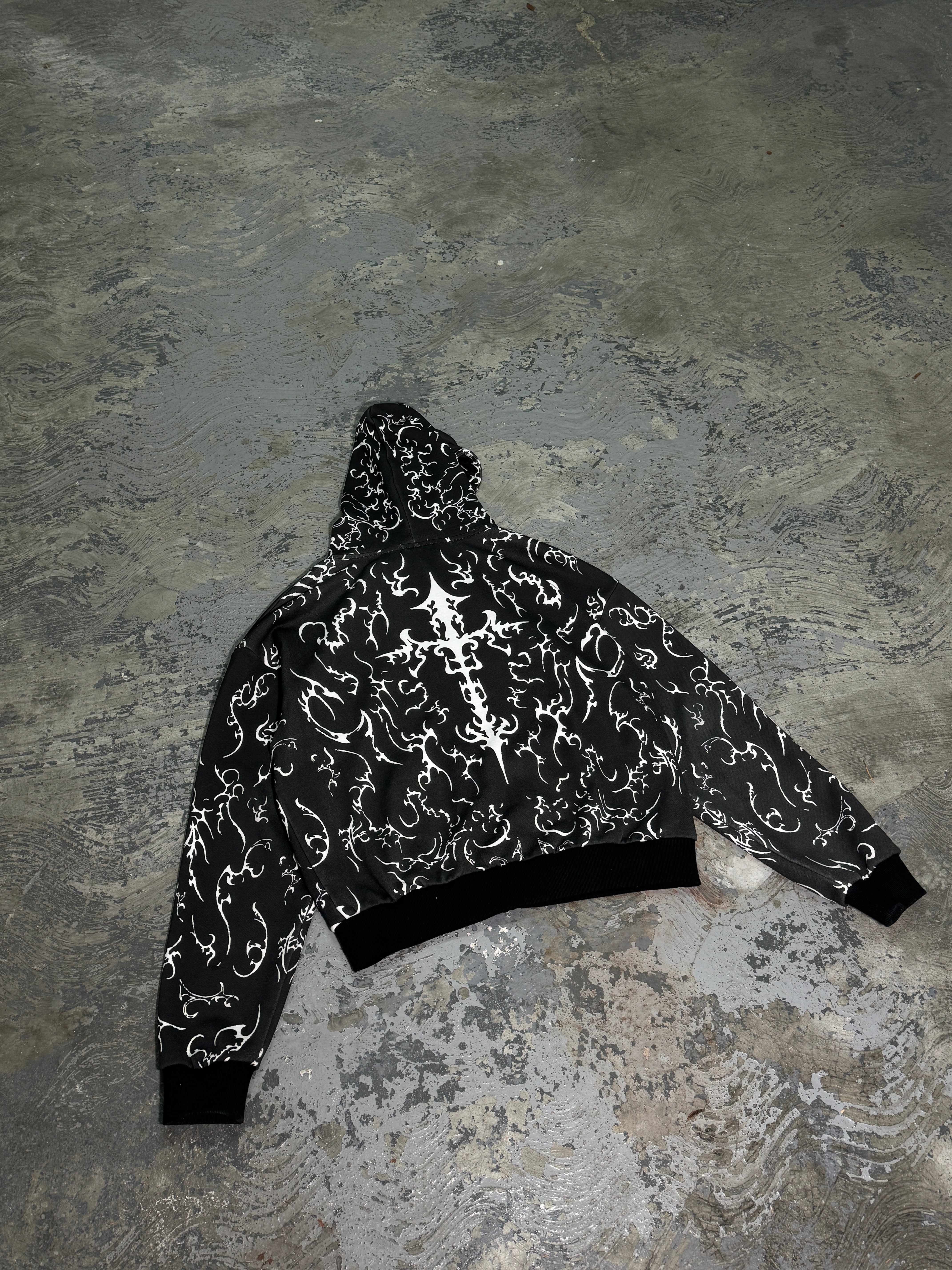 Elixir Tribal Black Hoodie