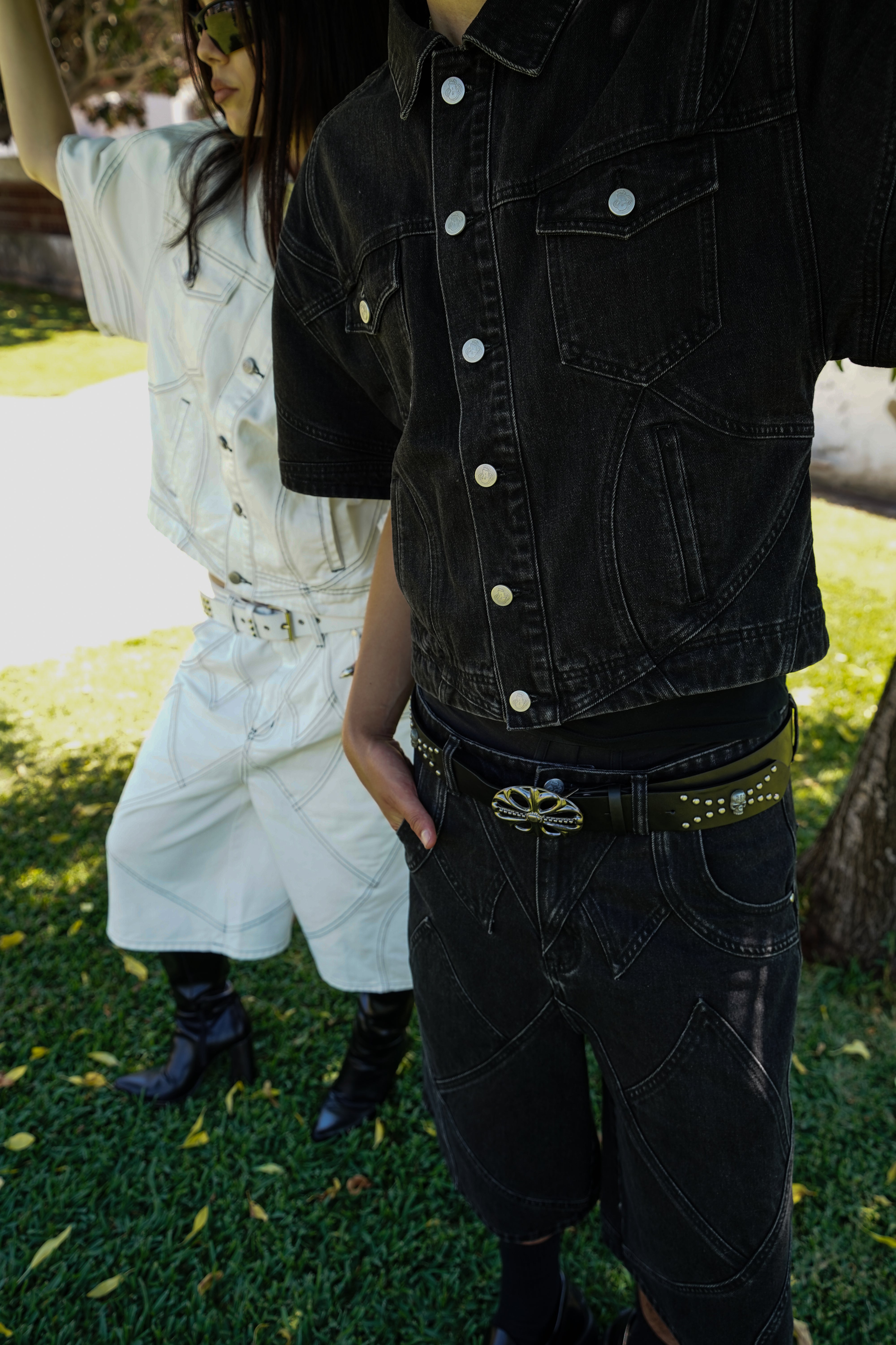 Elixir Black Denim Set JACKET