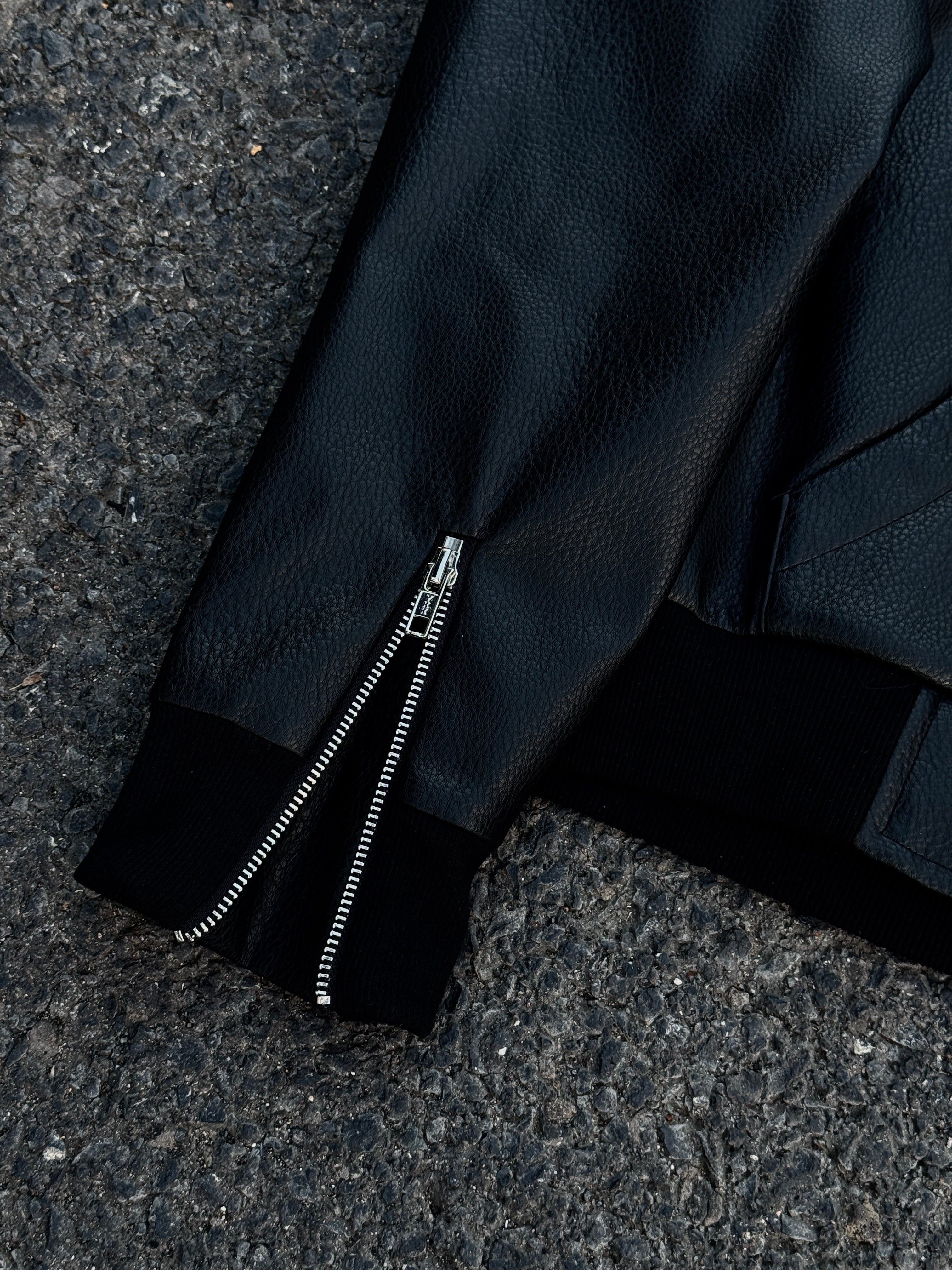 Elixir Spider Black Leather Jacket