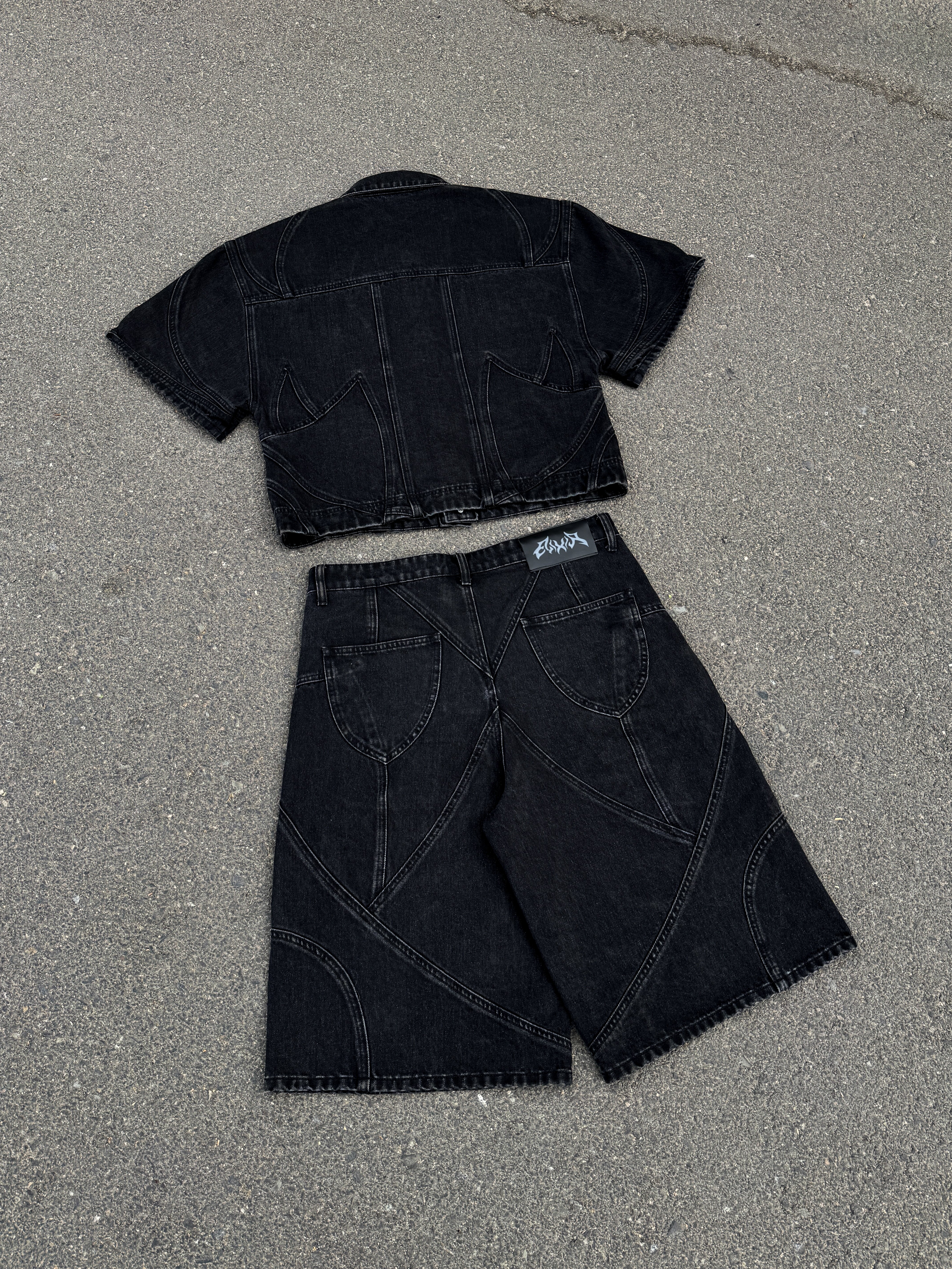 Elixir Black Denim Set JACKET