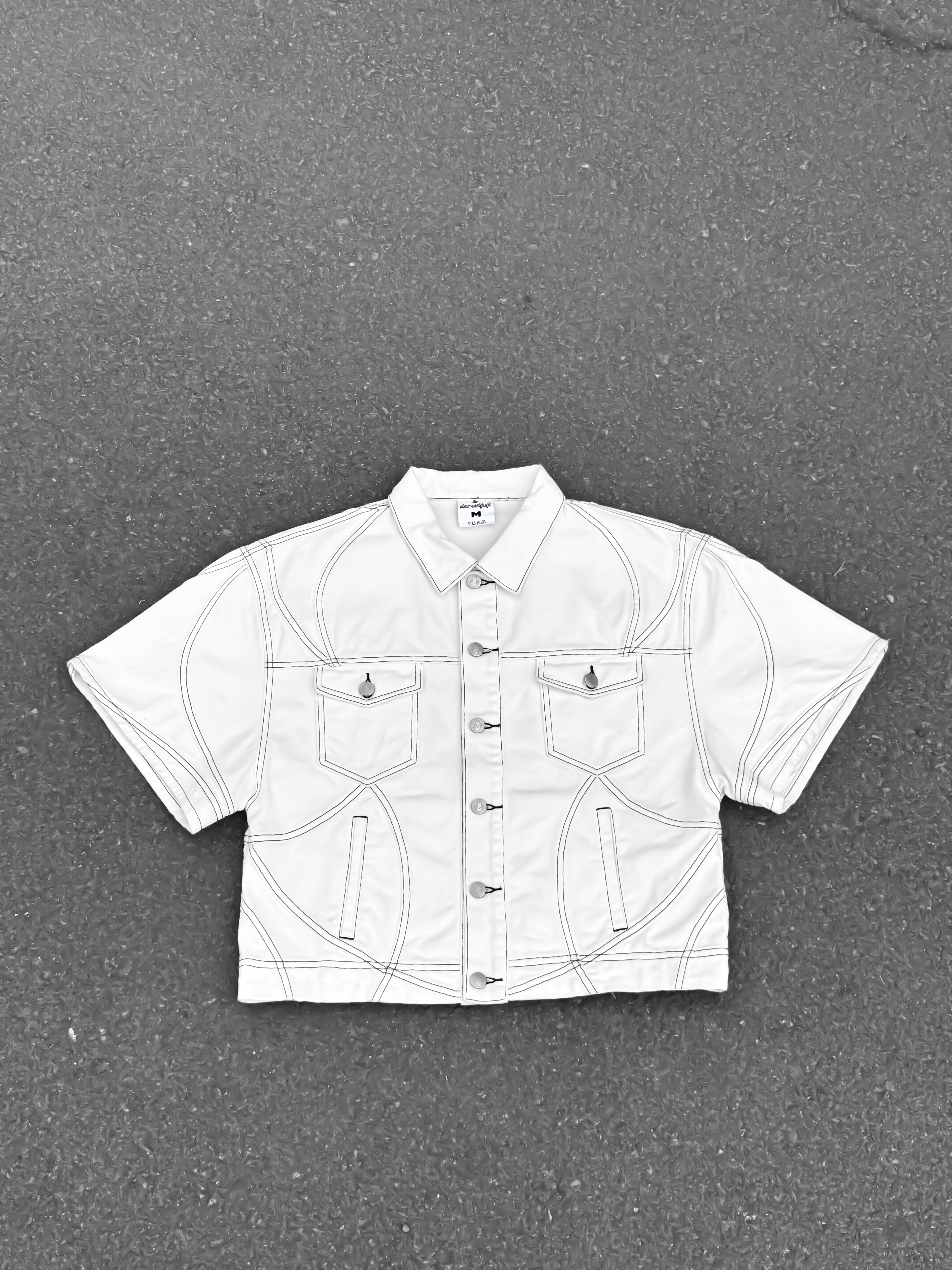 Elixir White Denim Set JACKET