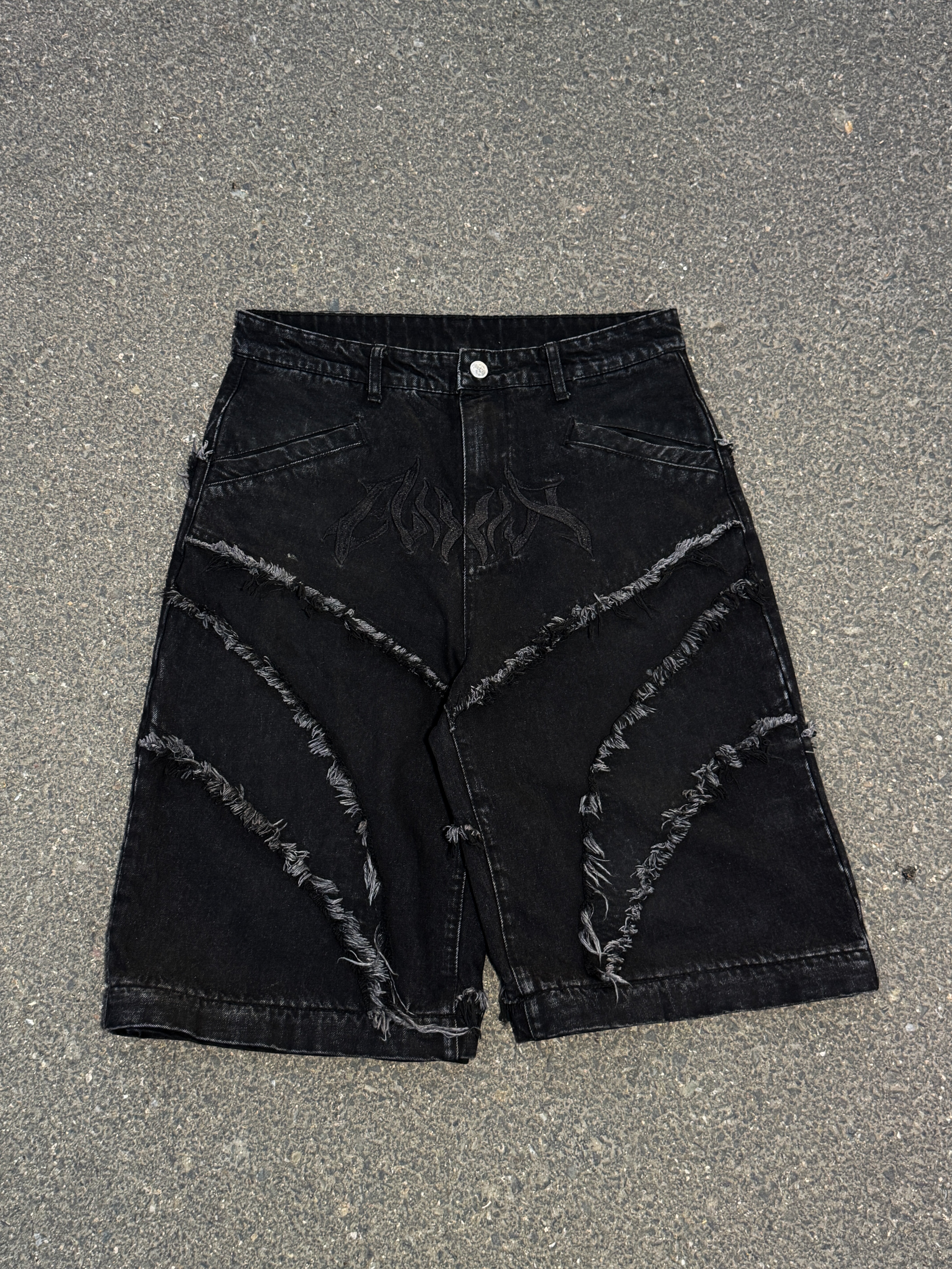 Elixir Distressed Detachable Jeans