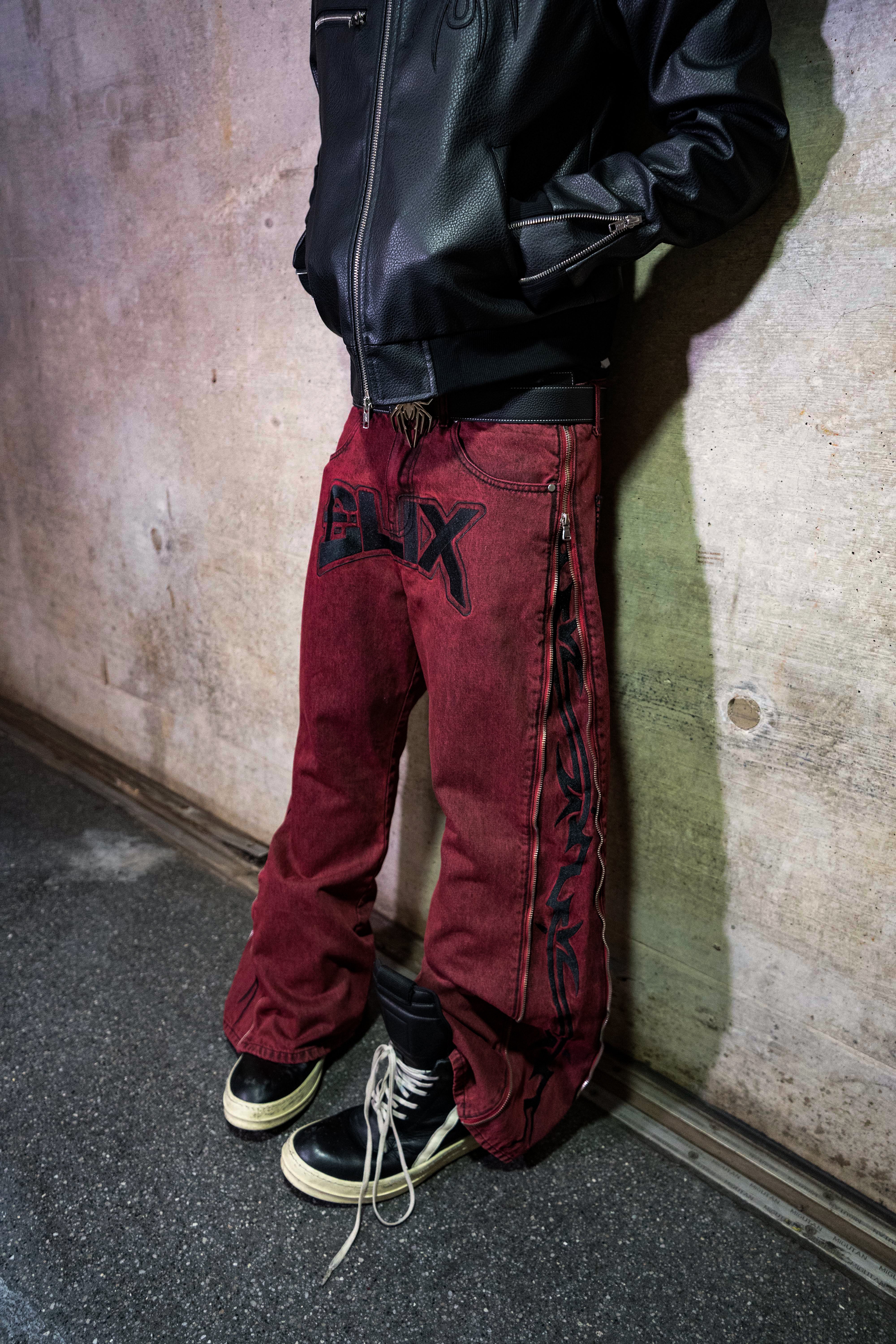 Elixir Tribal Red Jeans