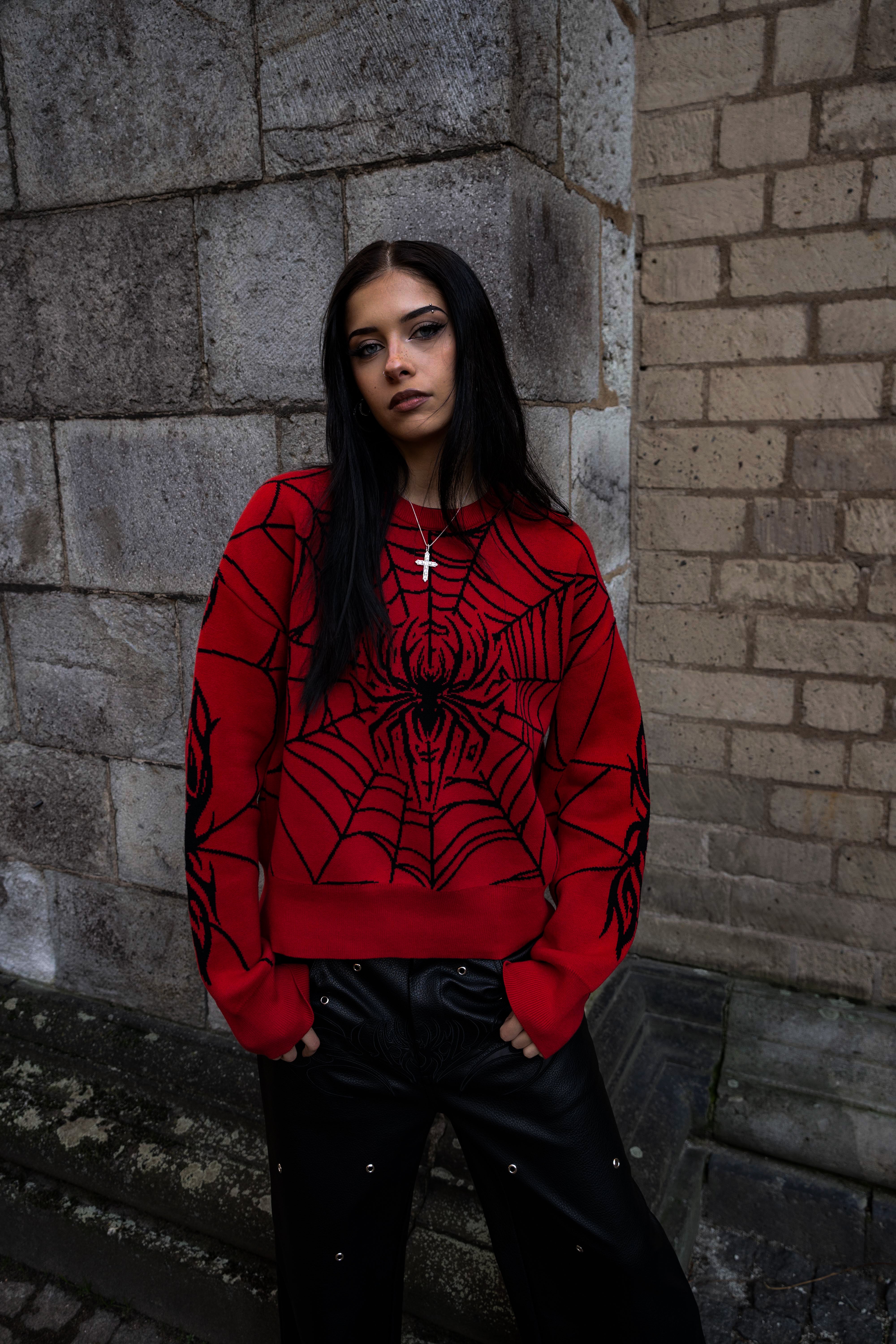 Elixir Red Knitted Sweater