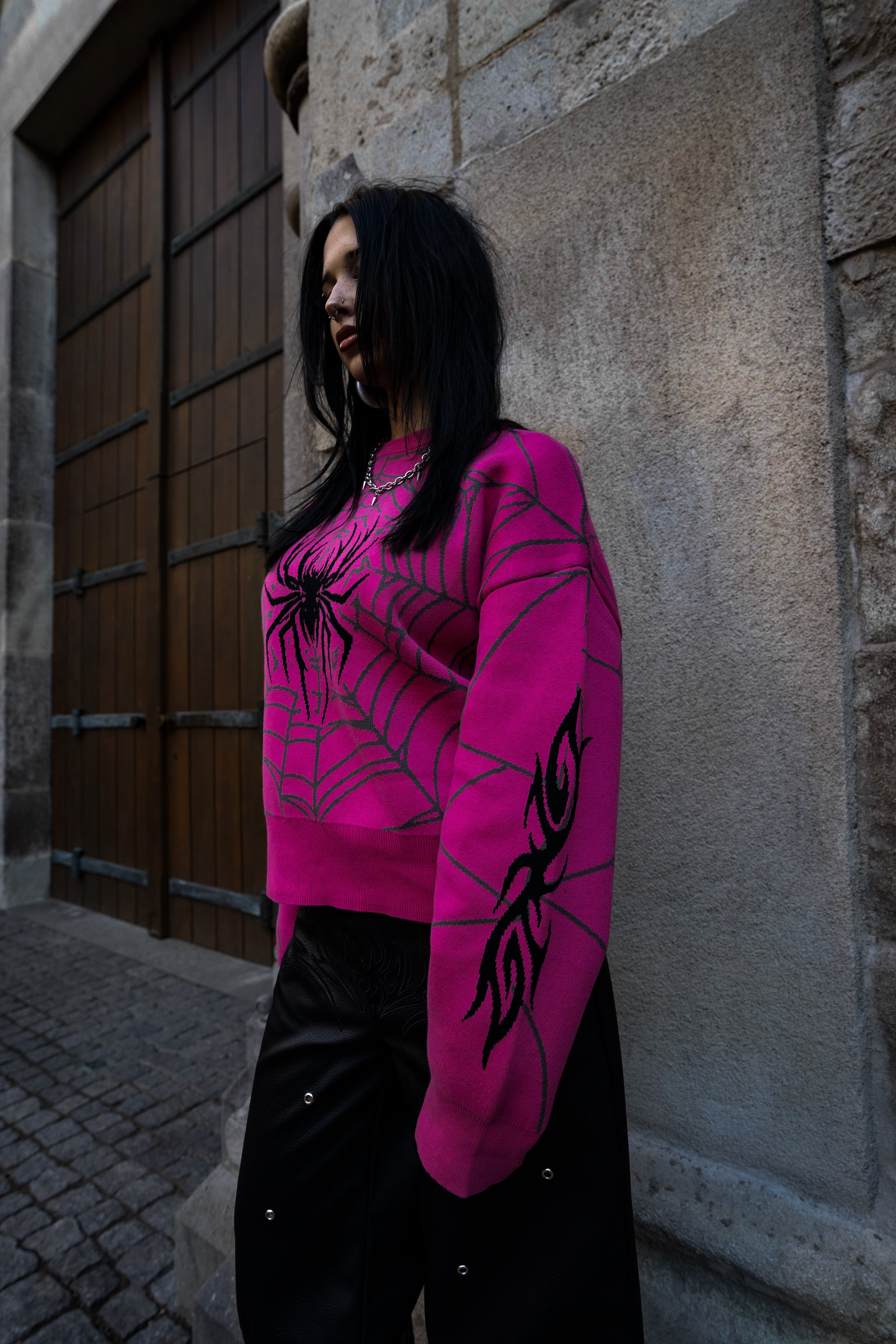 Elixir Pink Knitted Sweater