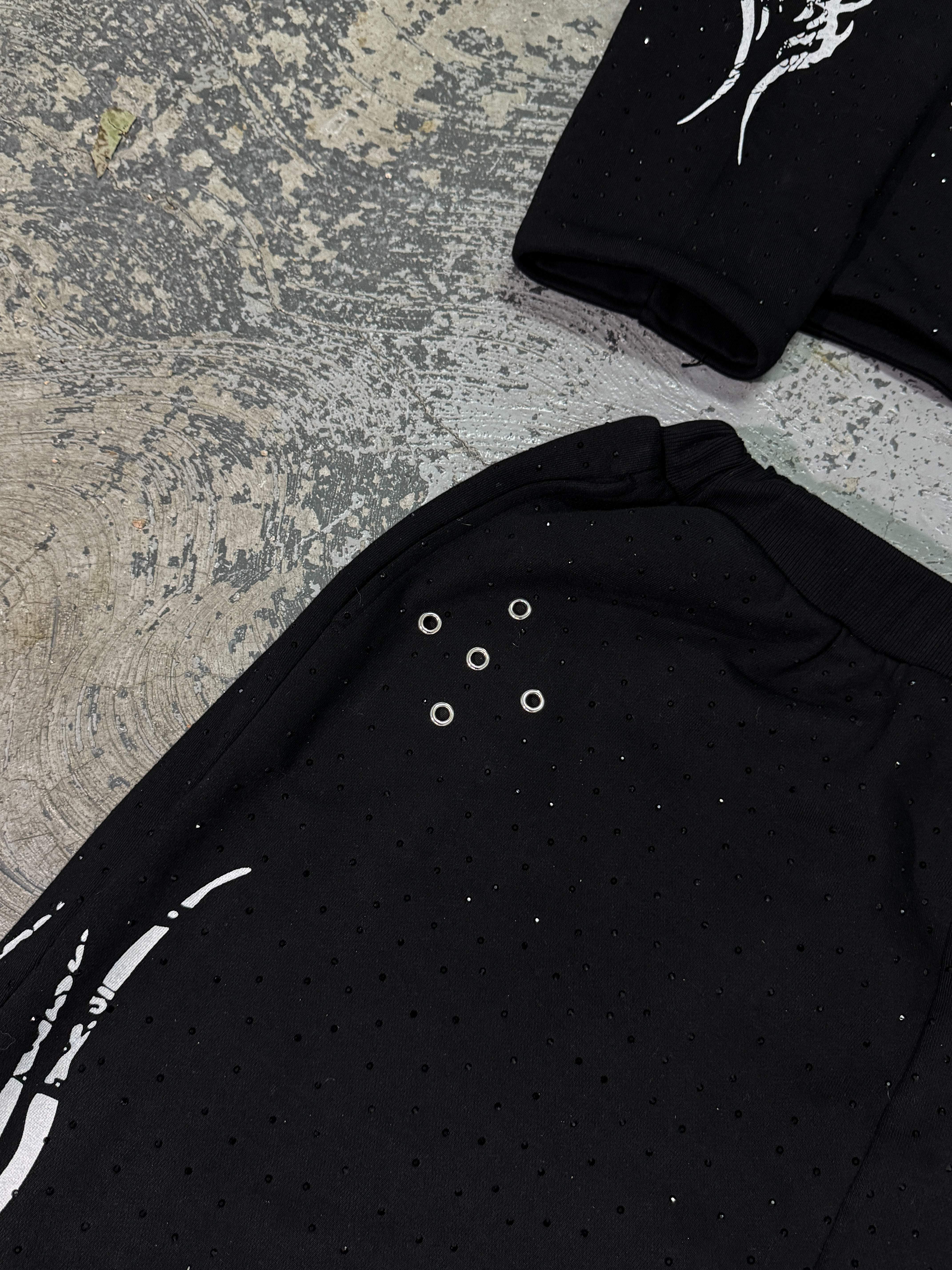 Elixir Rhinestones Tracksuit Pants