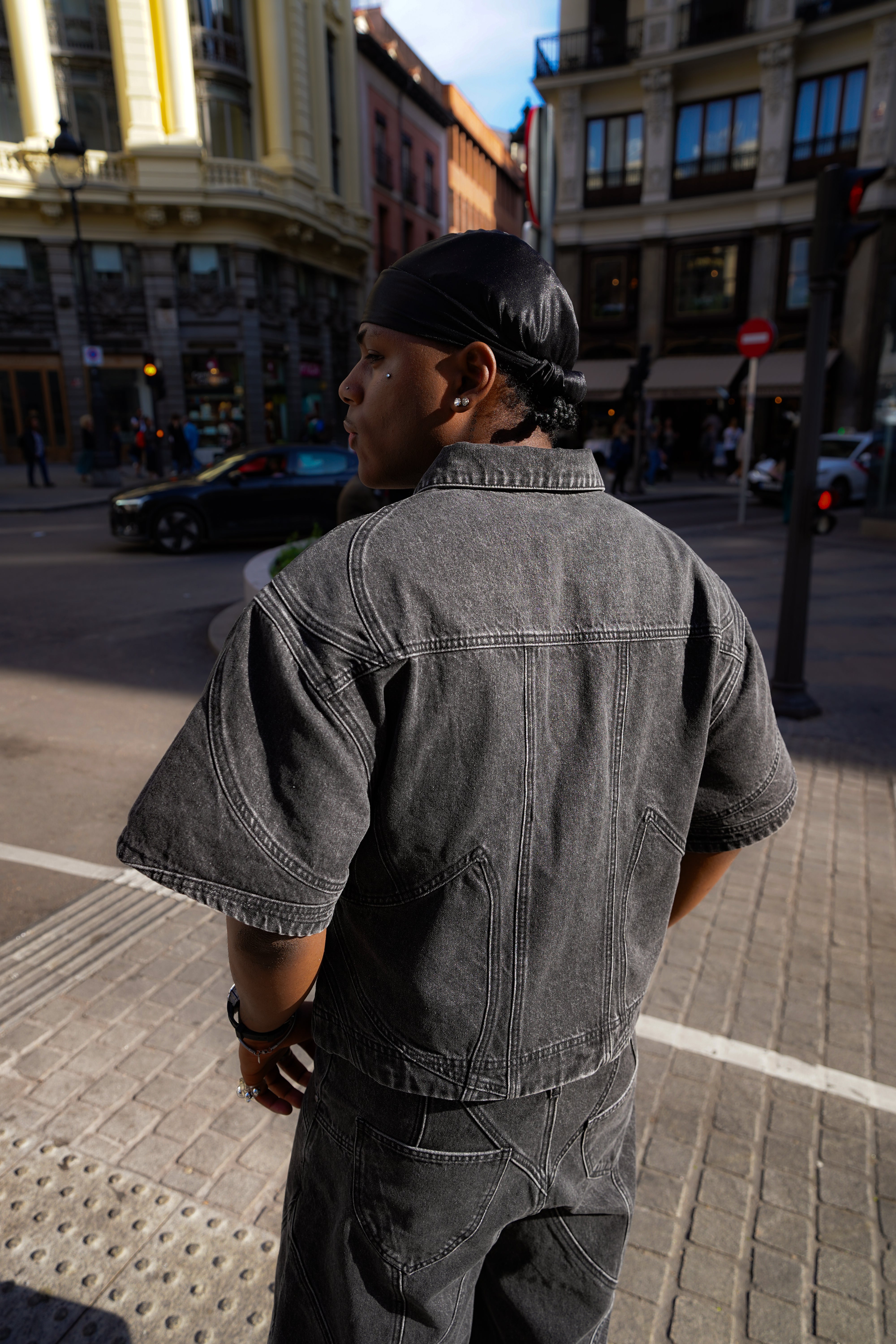 Elixir Gray Denim Set JACKET