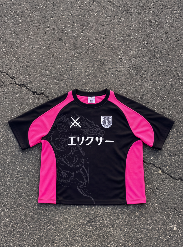 Elixir Japan Pink Football Jersey