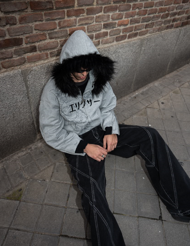 Elixir Japan Gray Hoodie