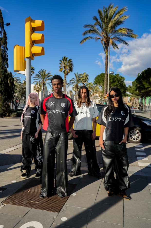 Elixir Japan Red Football Jersey