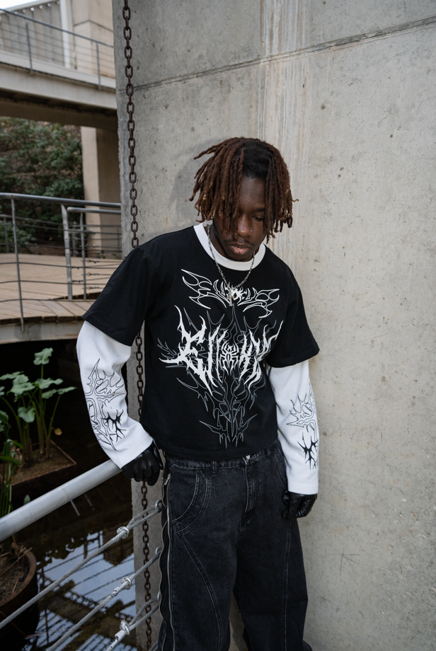 Elixir Tribal Black Long-Sleeve
