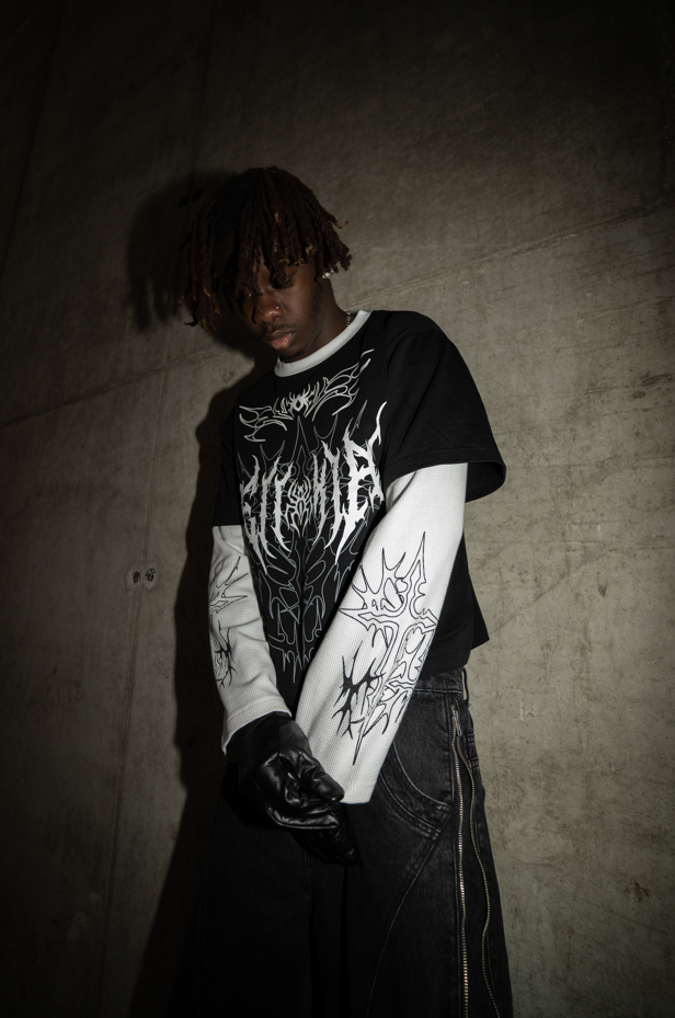 Elixir Tribal Black Long-Sleeve