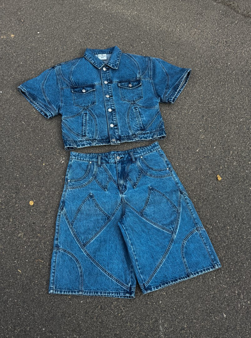 Elixir Blue Denim Set JORTS
