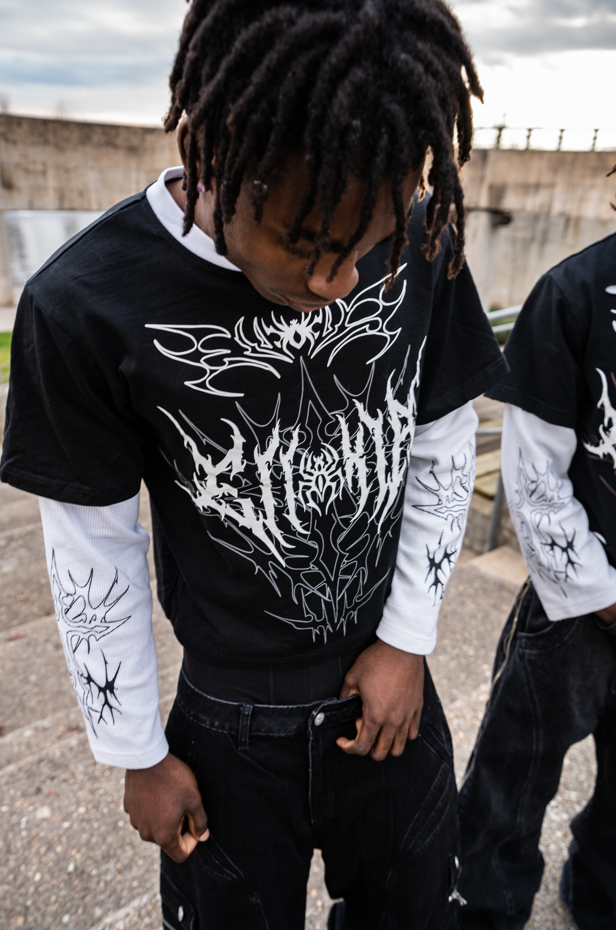 Elixir Tribal Black Long-Sleeve