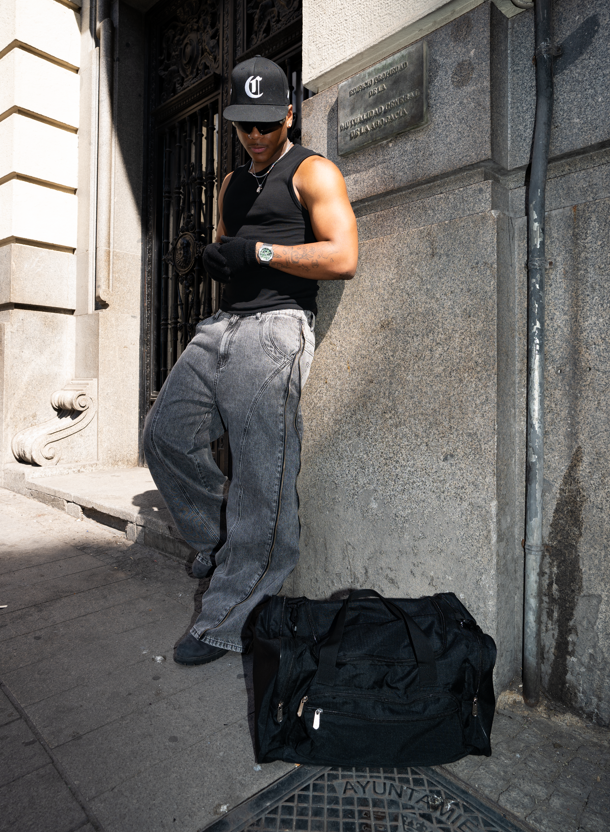 Elixir Gray Winter Denim Set Jeans