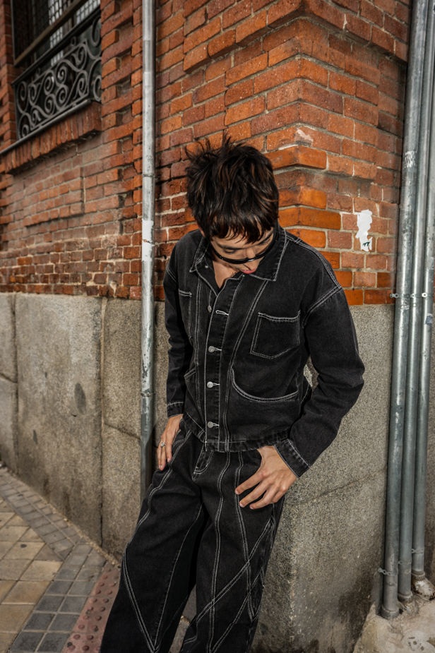 Elixir X Cosmic Kid Denim Set Jacket