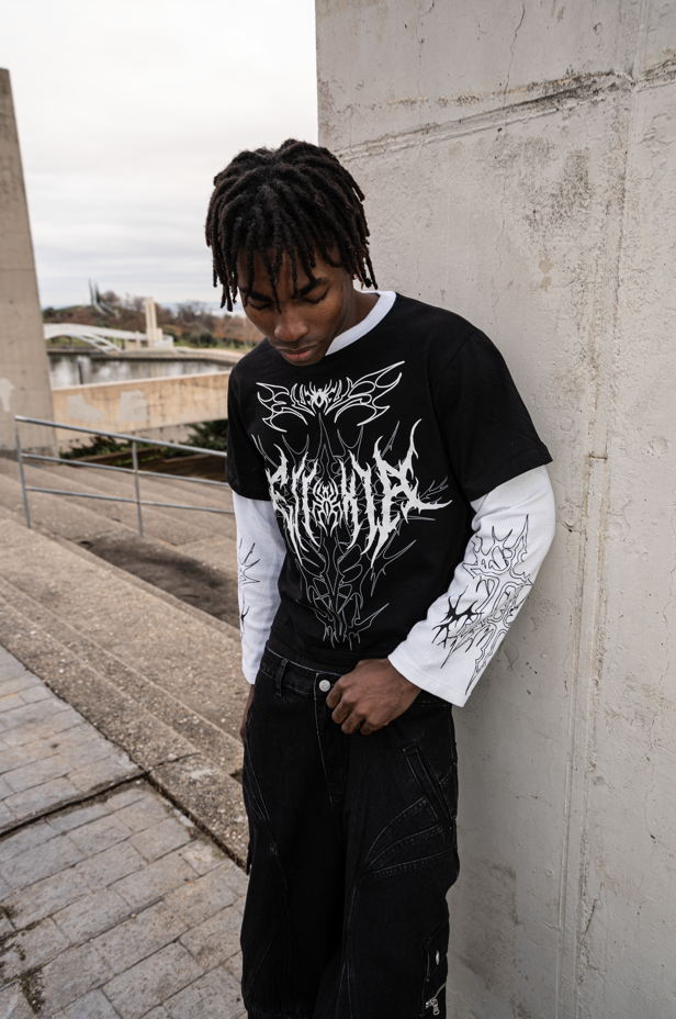 Elixir Tribal Black Long-Sleeve