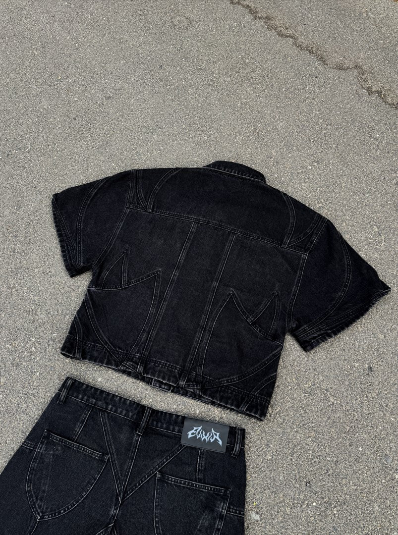 Elixir Black Denim Set JACKET