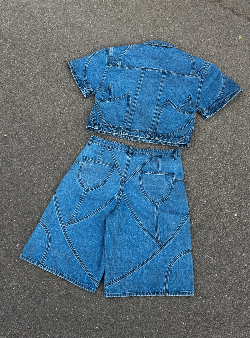 Elixir Blue Denim Set JORTS