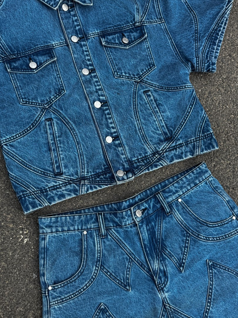 Elixir Blue Denim Set JORTS