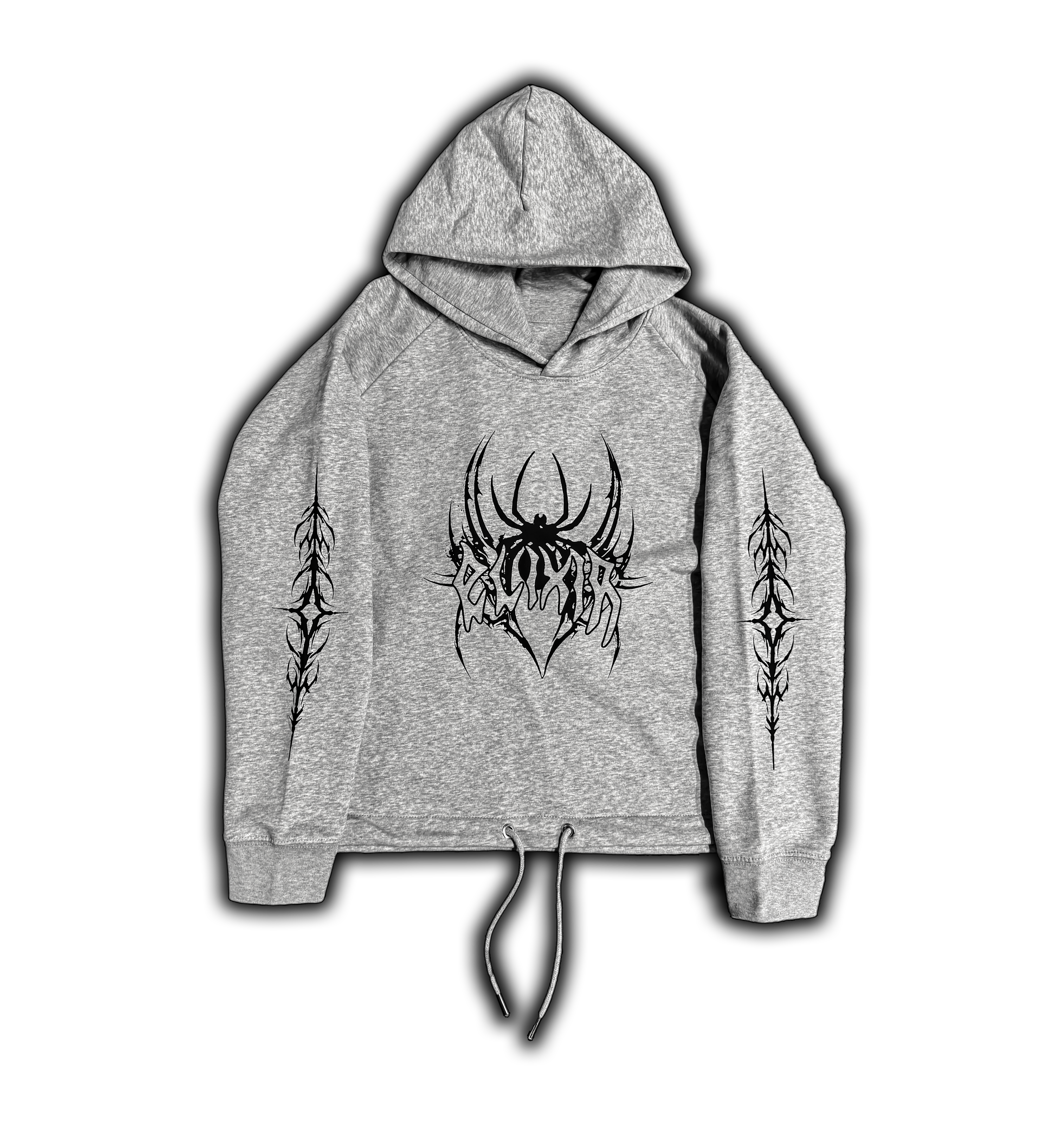 Elixir Gray Laces Hoodie