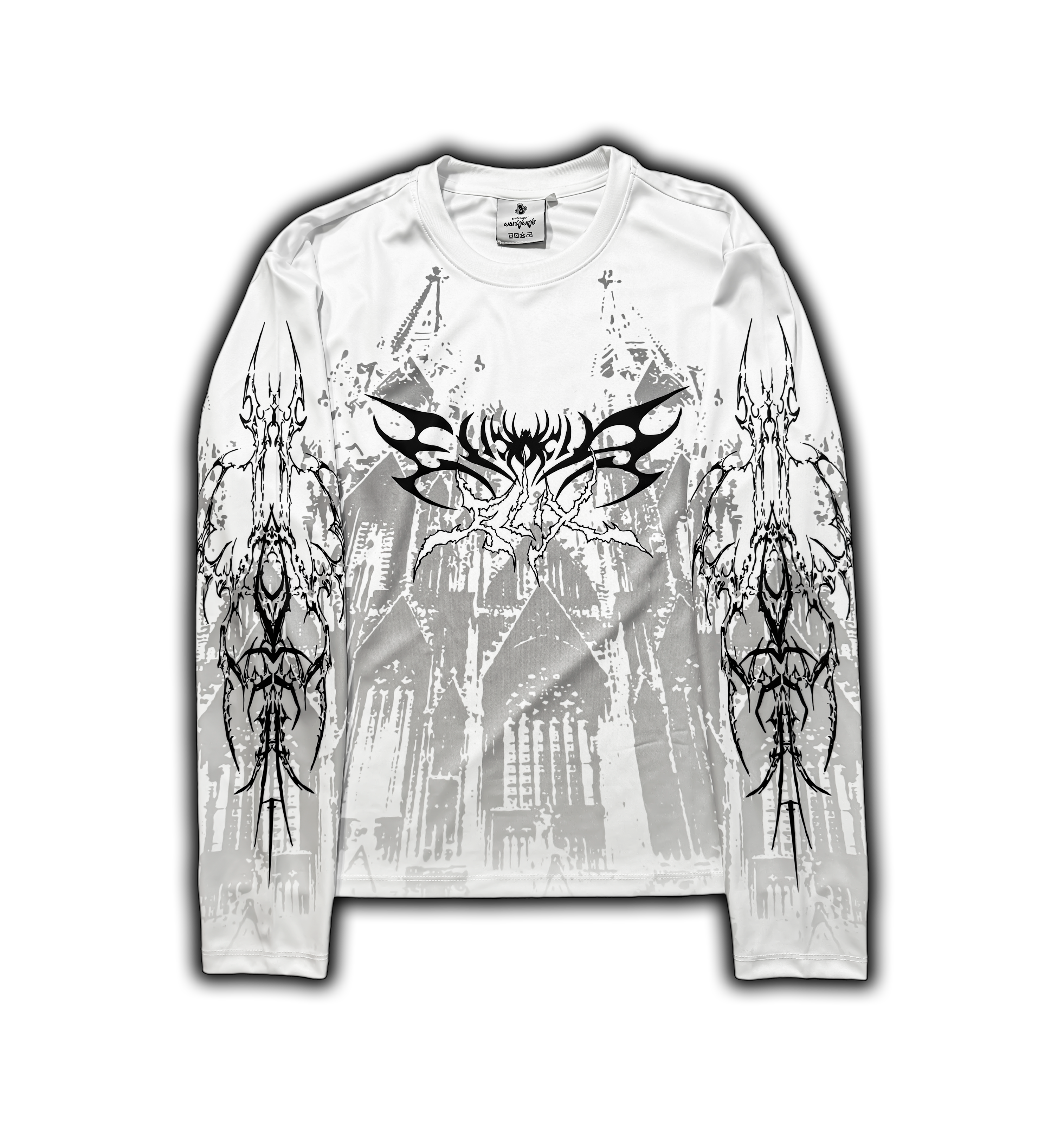 Elixir Cathedral Long-Sleeve White Jersey