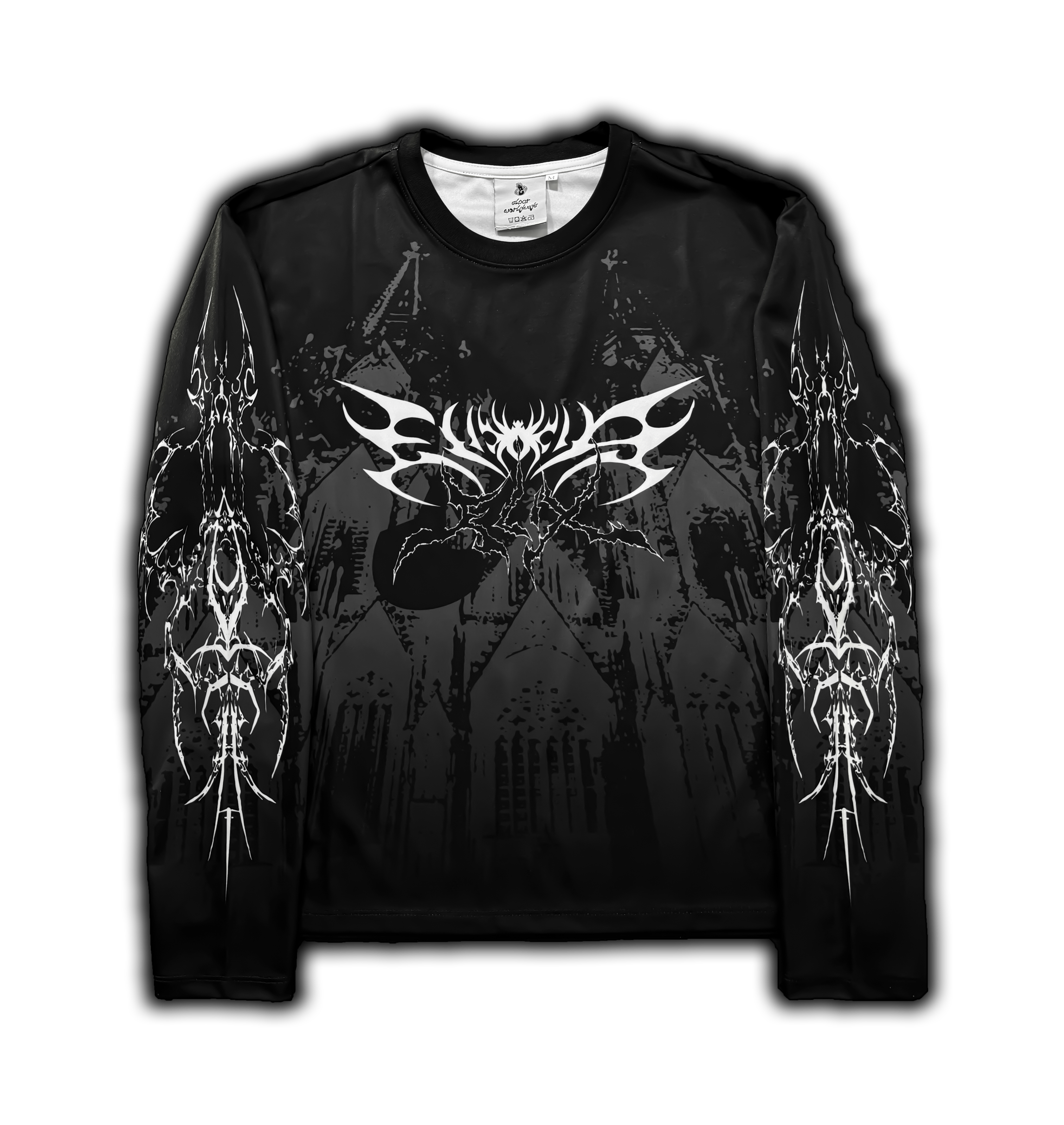 Elixir Cathedral Long-Sleeve Black Jersey