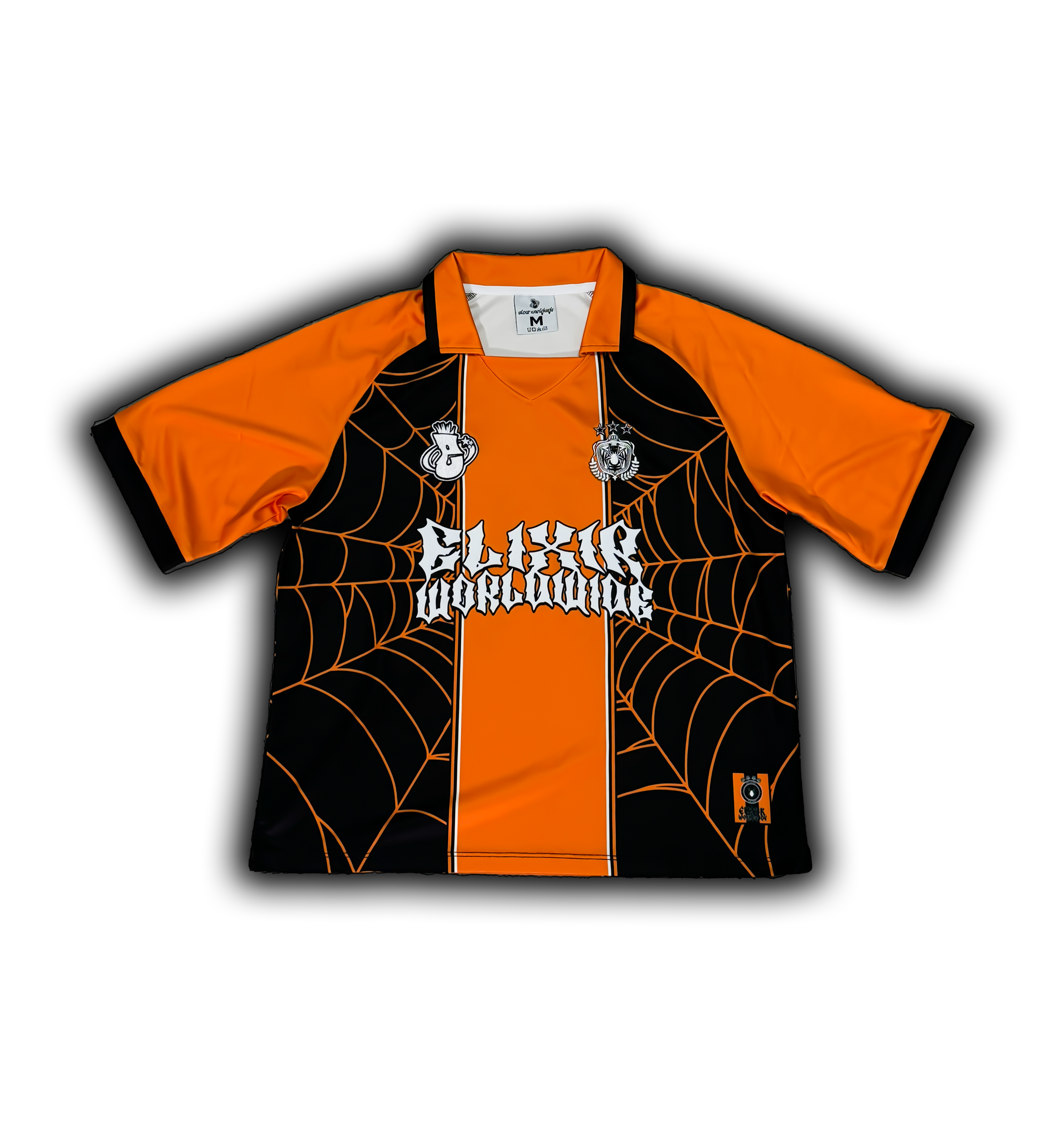 Elixir Orange Short Sleeve 00 Football Jersey