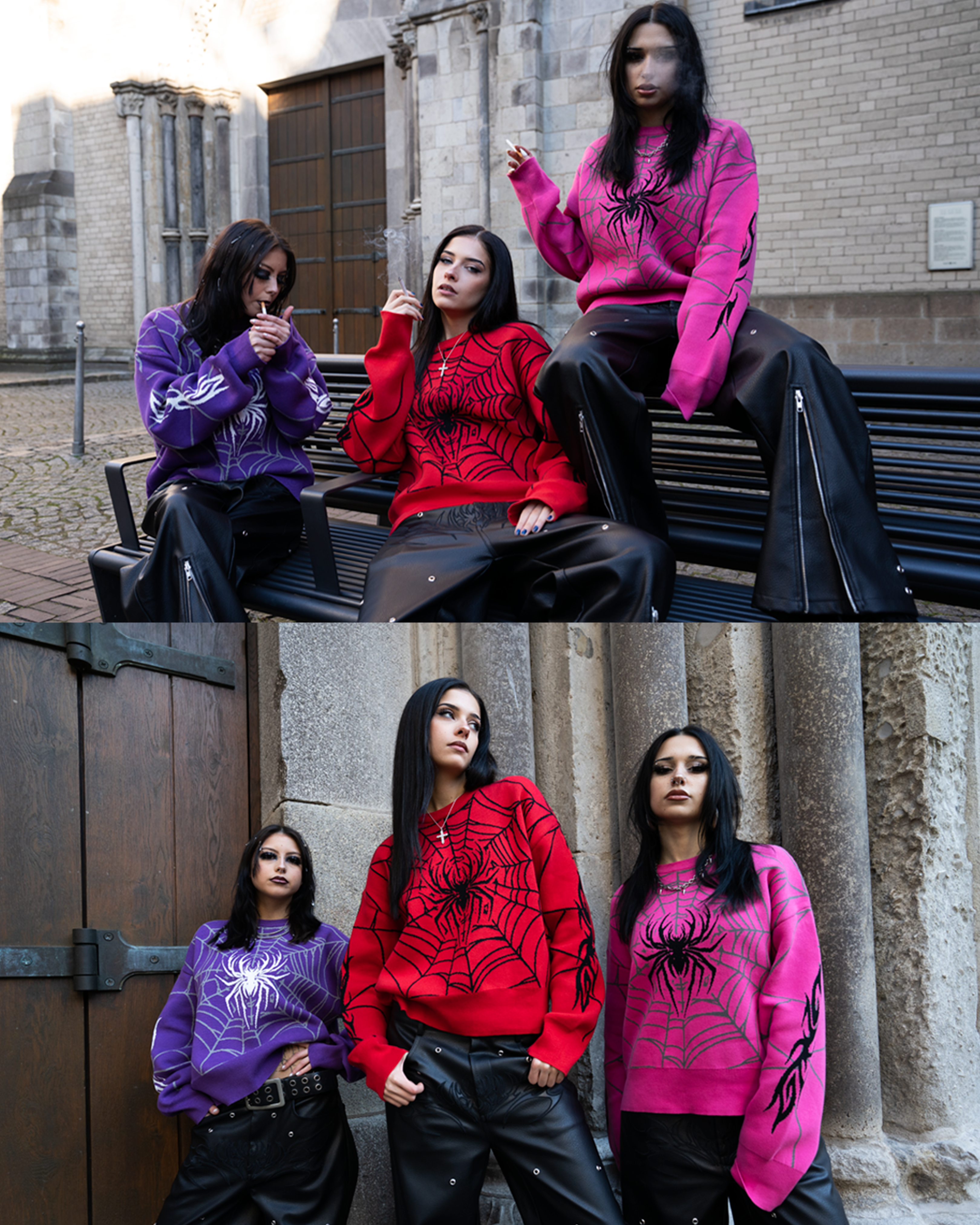 Elixir Purple Knitted Sweater