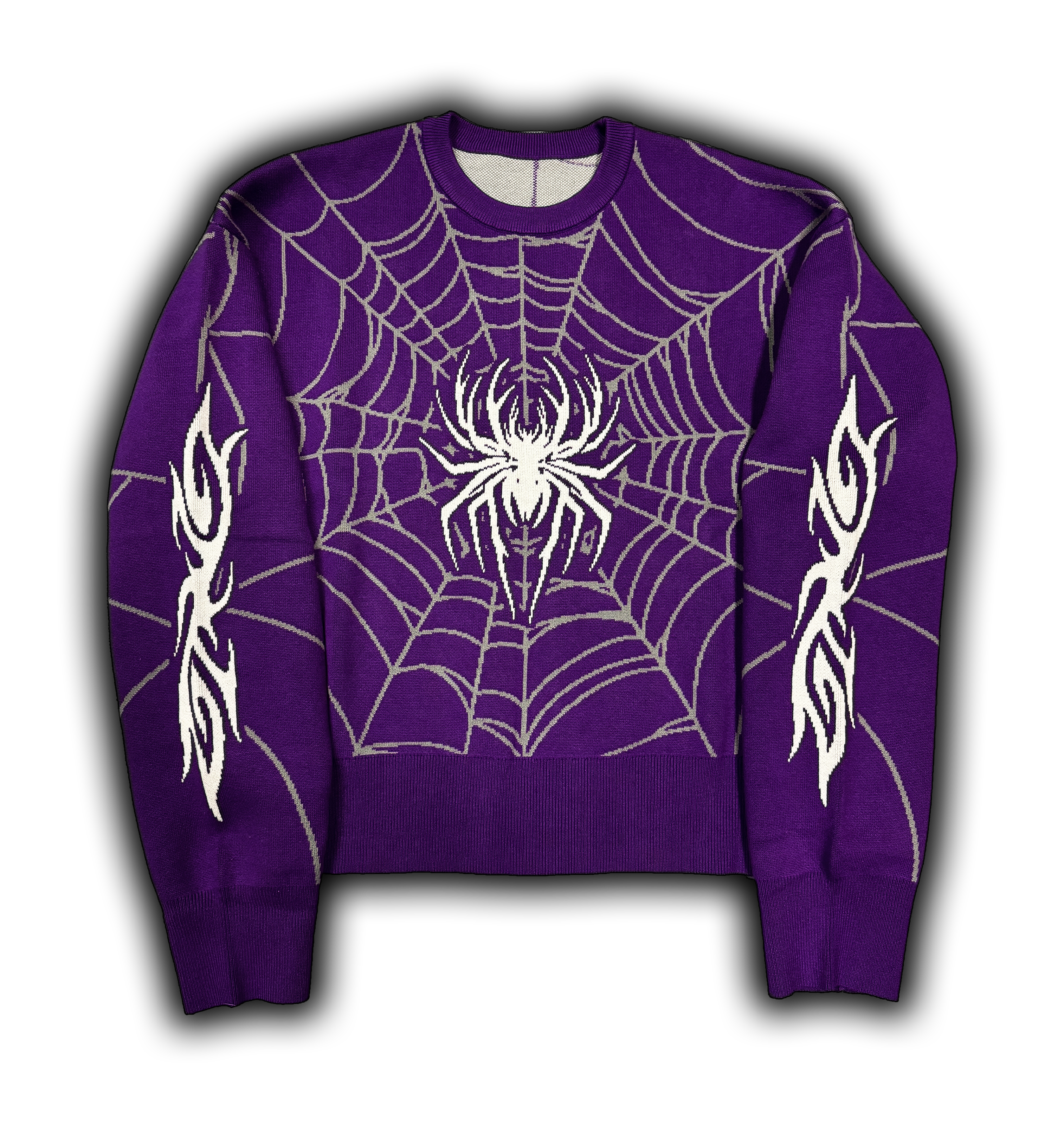 Elixir Purple Knitted Sweater
