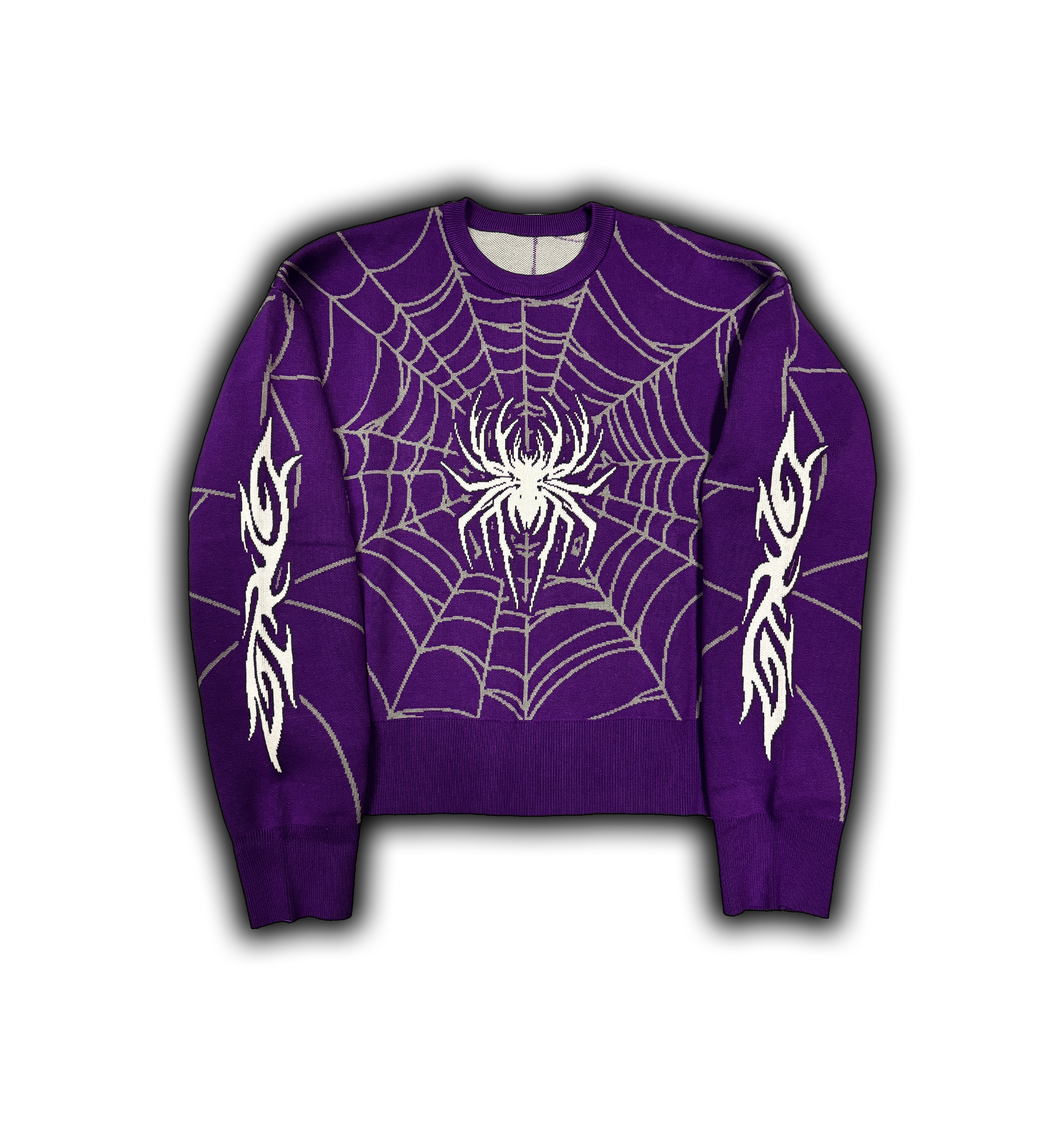 Elixir Purple Knitted Sweater