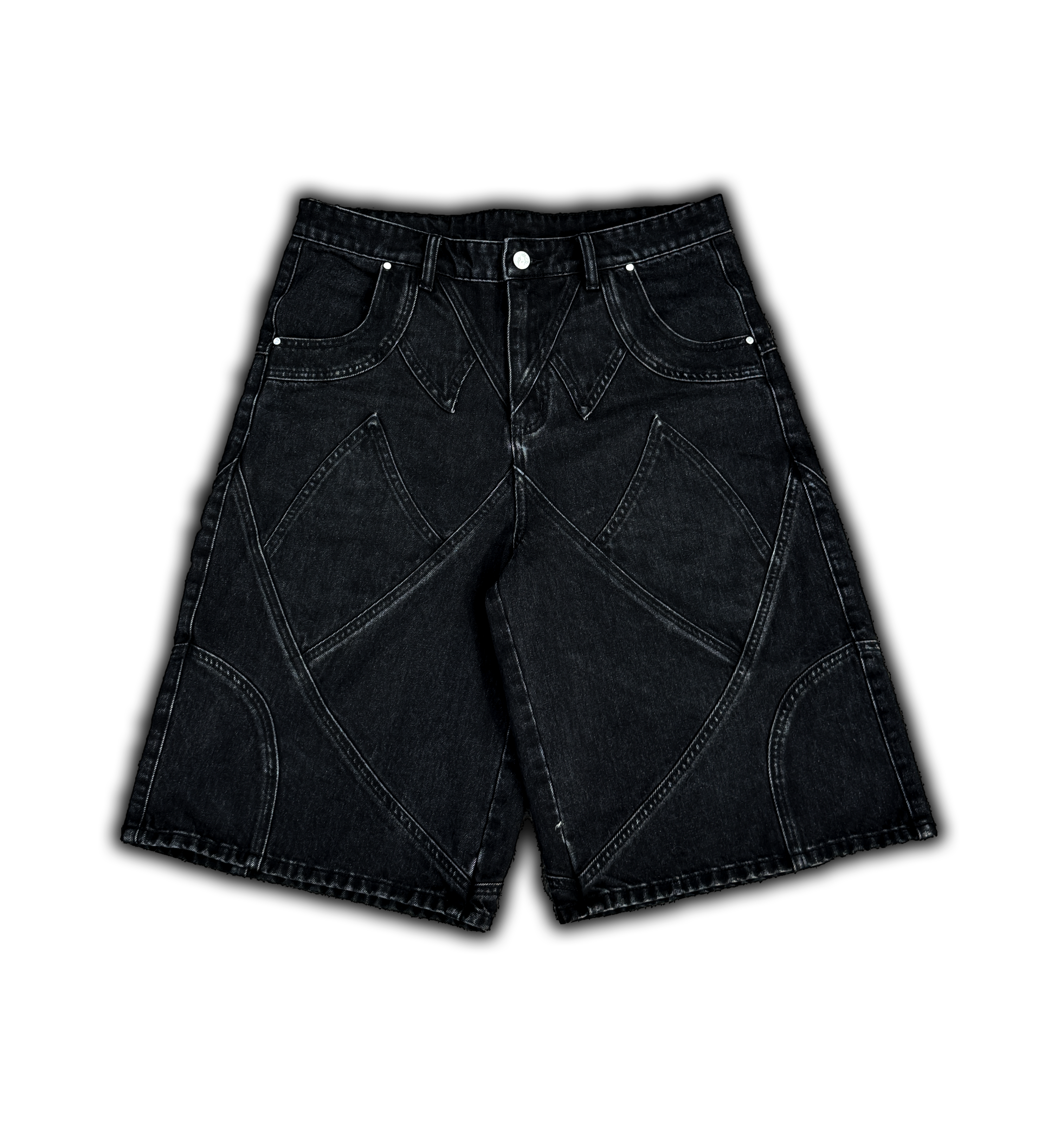 Elixir Black Denim Set JORTS