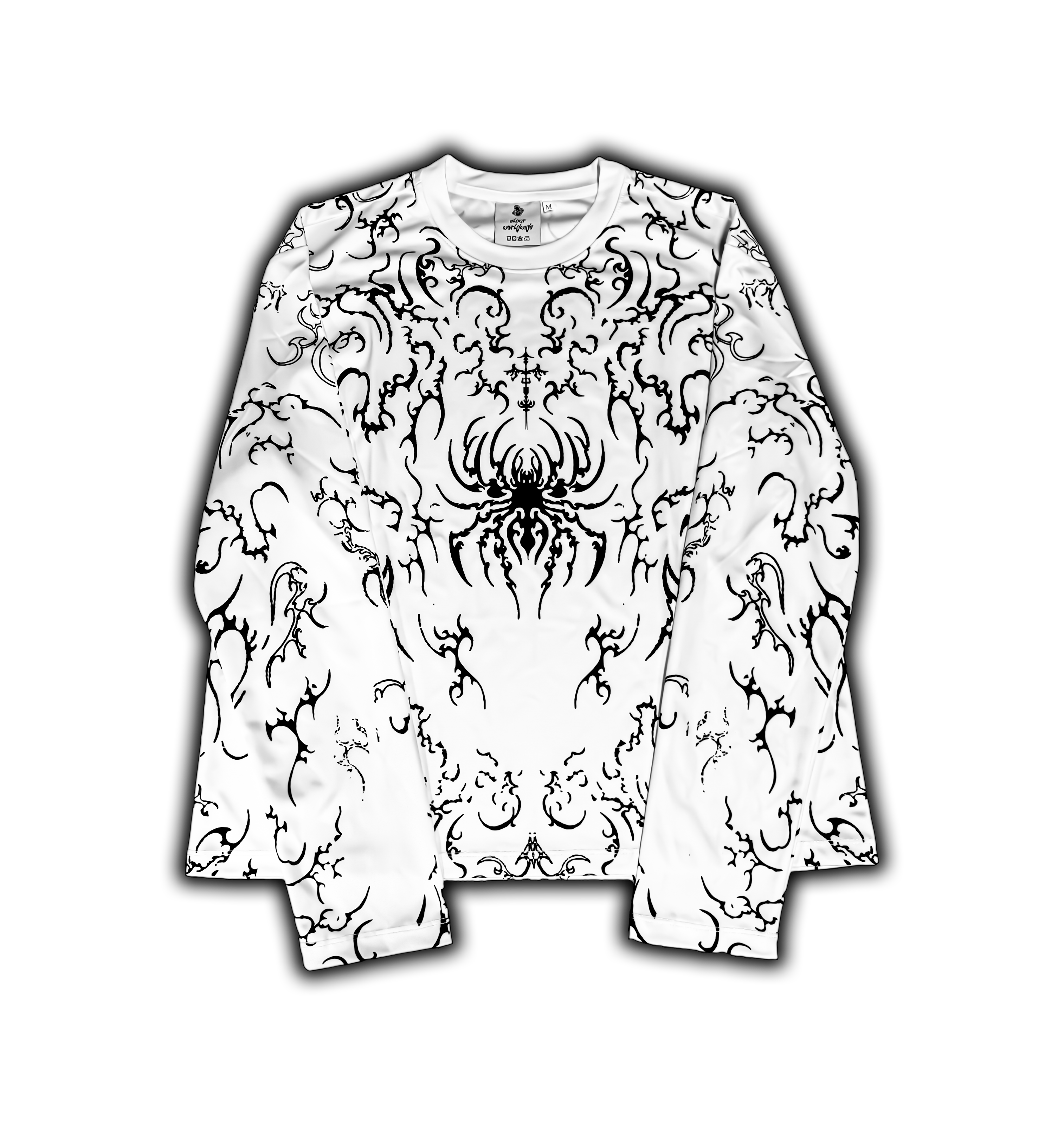 Elixir Tribal White Long-Sleeve